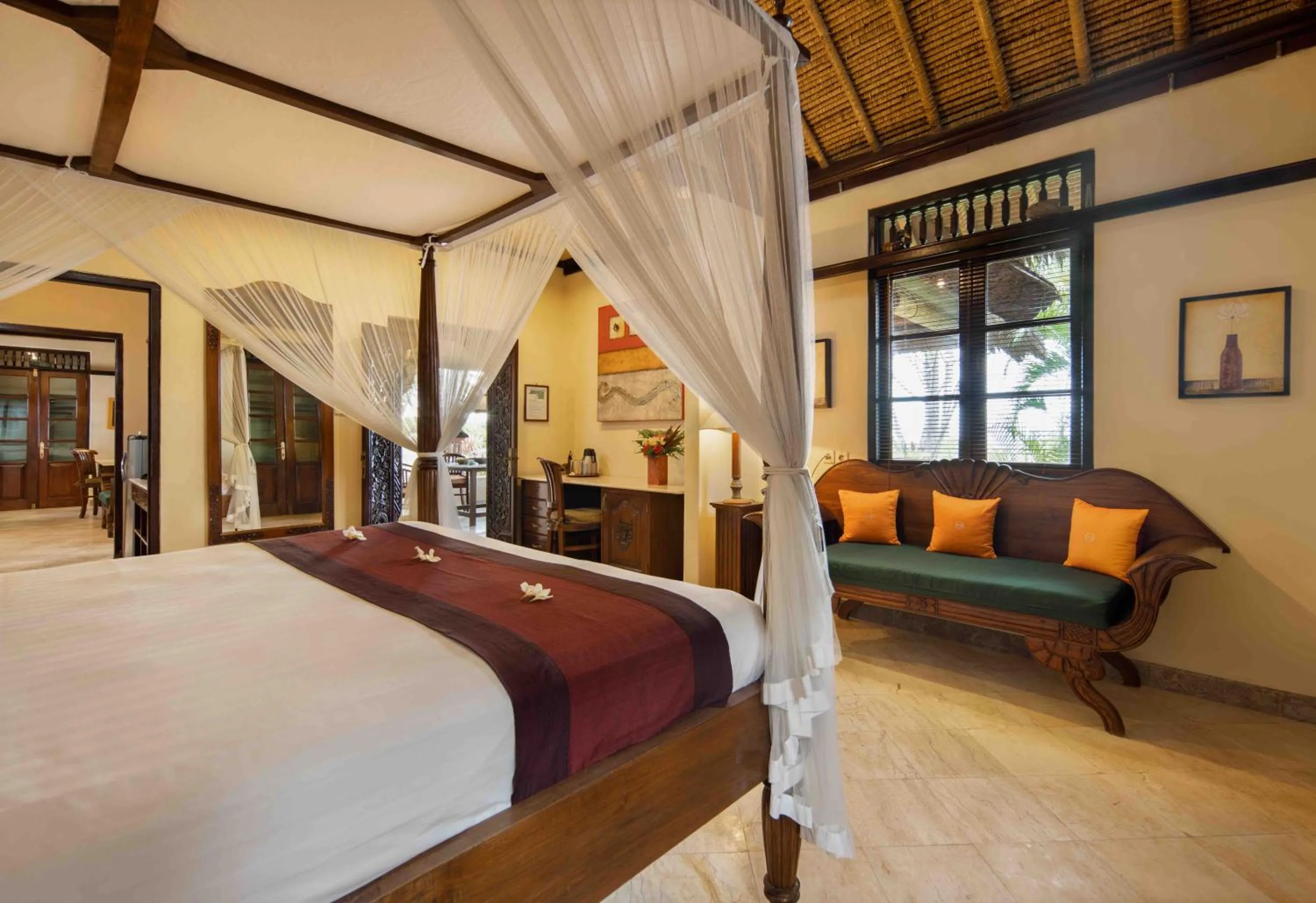 Photo of the whole room, Bed in Alam Anda Ocean Front Resort & Spa Dive Resort