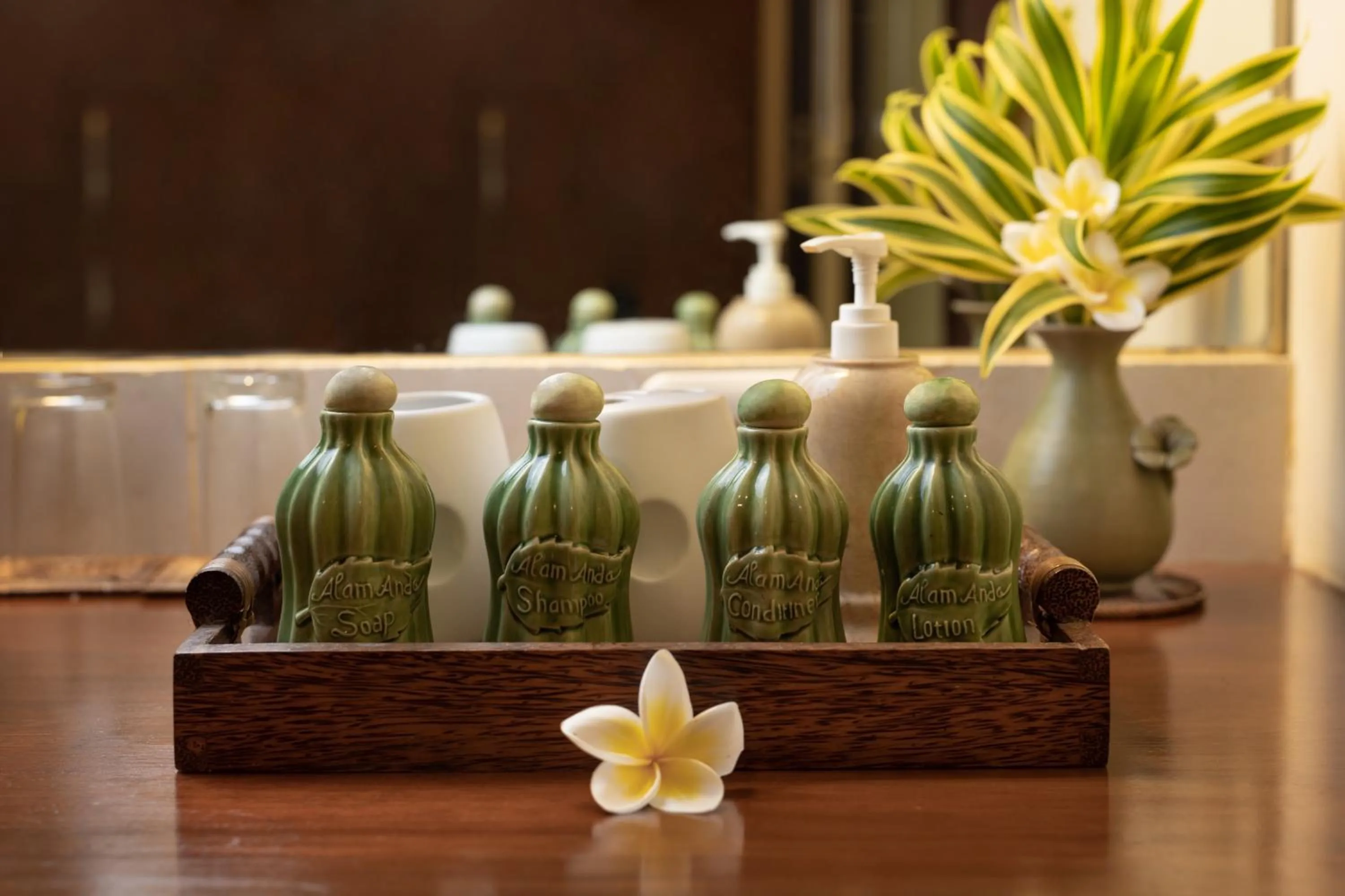 Bathroom in Alam Anda Ocean Front Resort & Spa Dive Resort