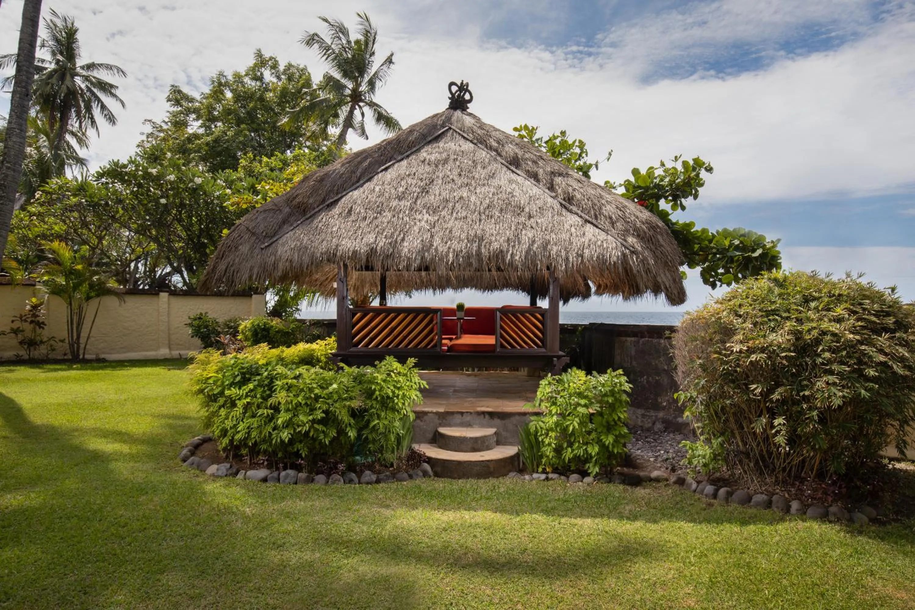 Garden in Alam Anda Ocean Front Resort & Spa Dive Resort