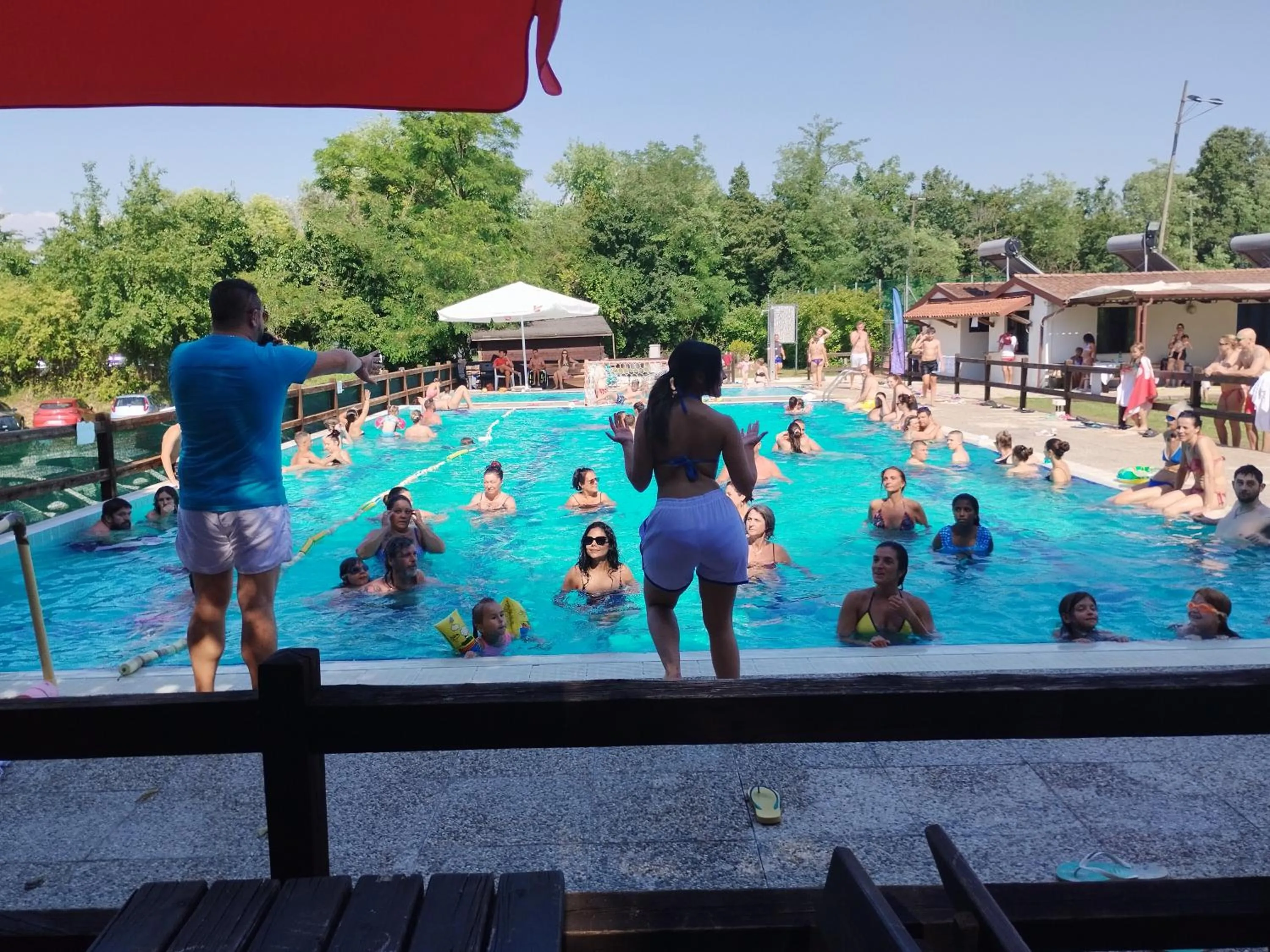 Swimming pool in HOTEL VILLA MABULTON 2.0