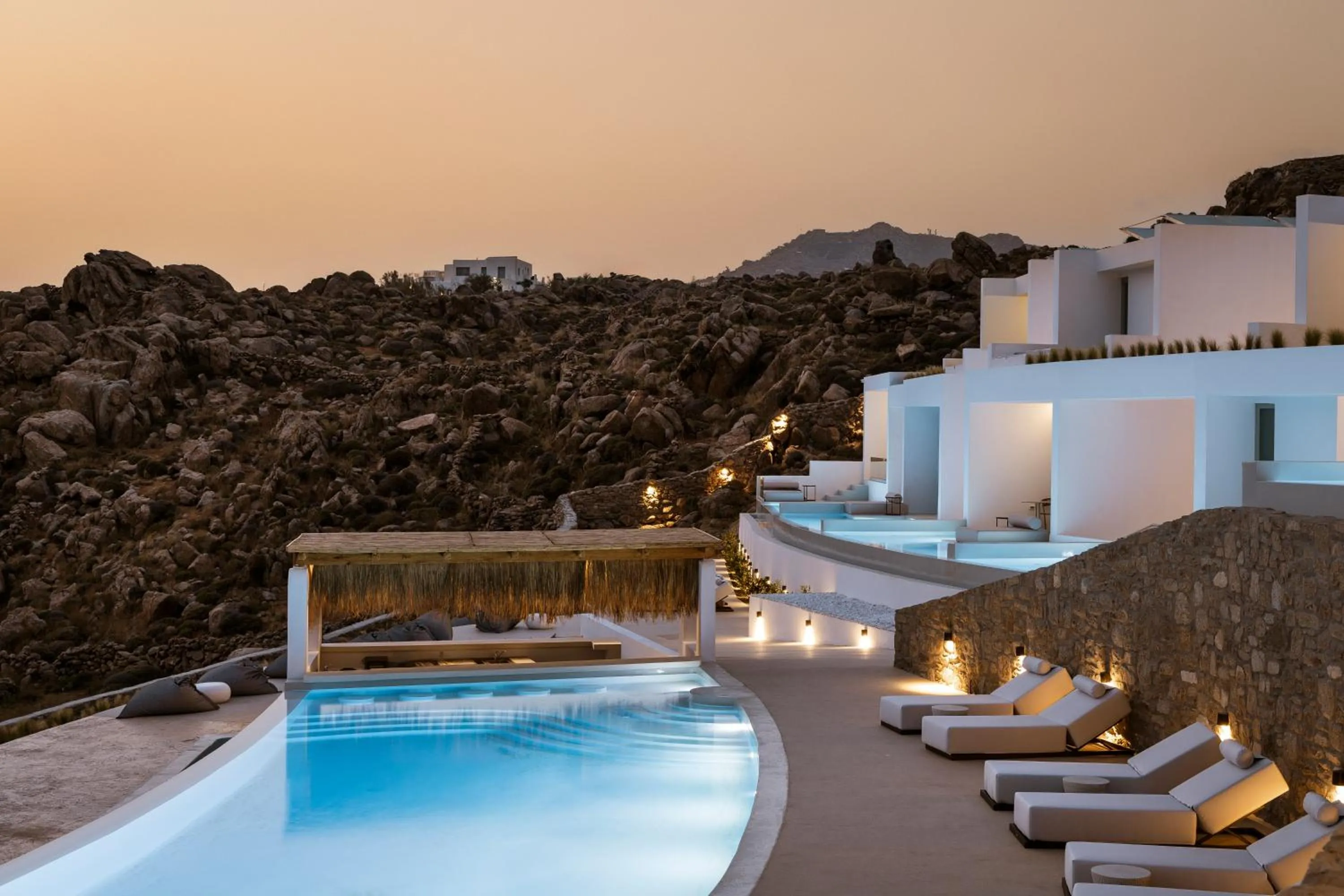 Property building in Mykonos Flow - Super Paradise