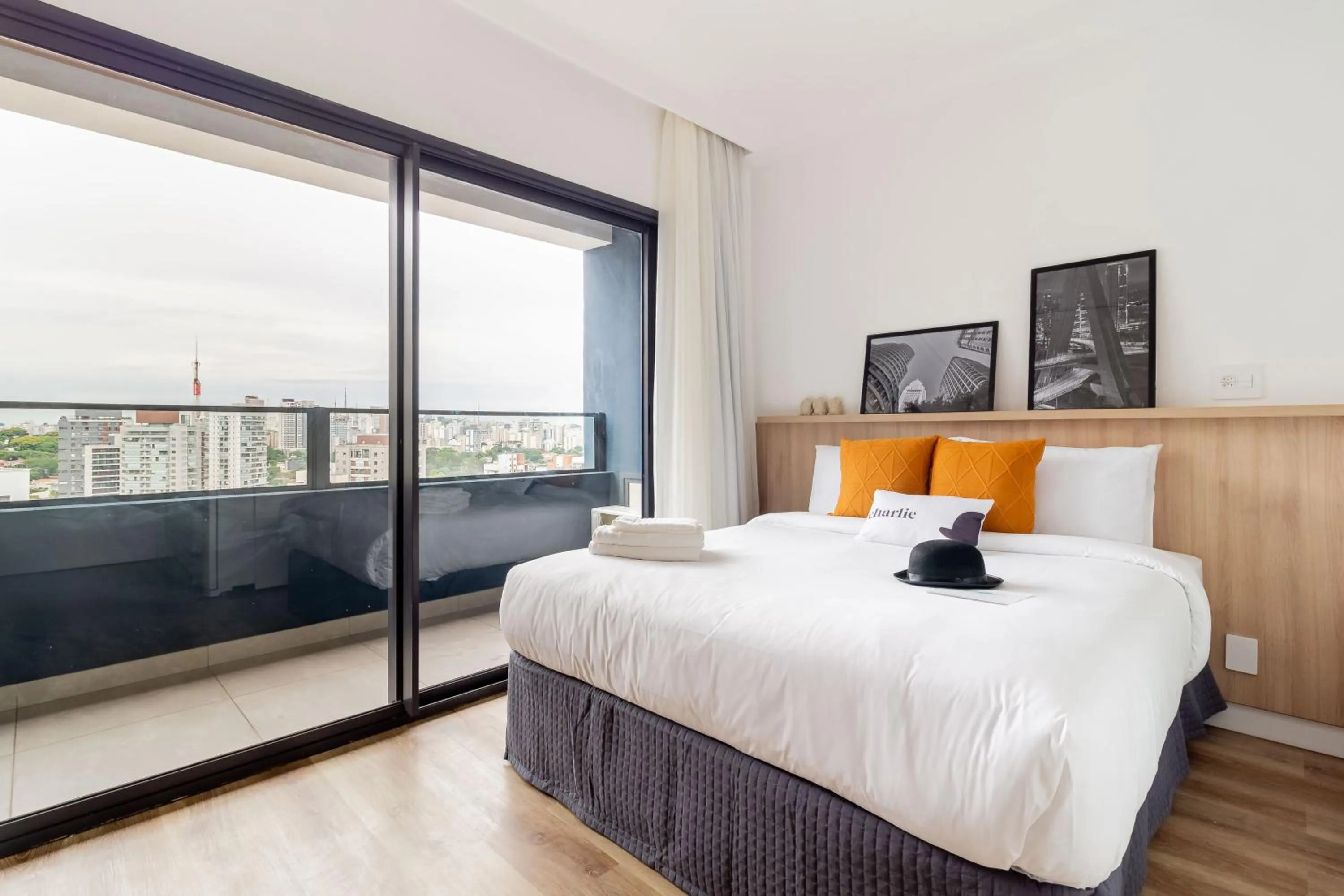 Bed in Charlie Harmonia Vila Madalena