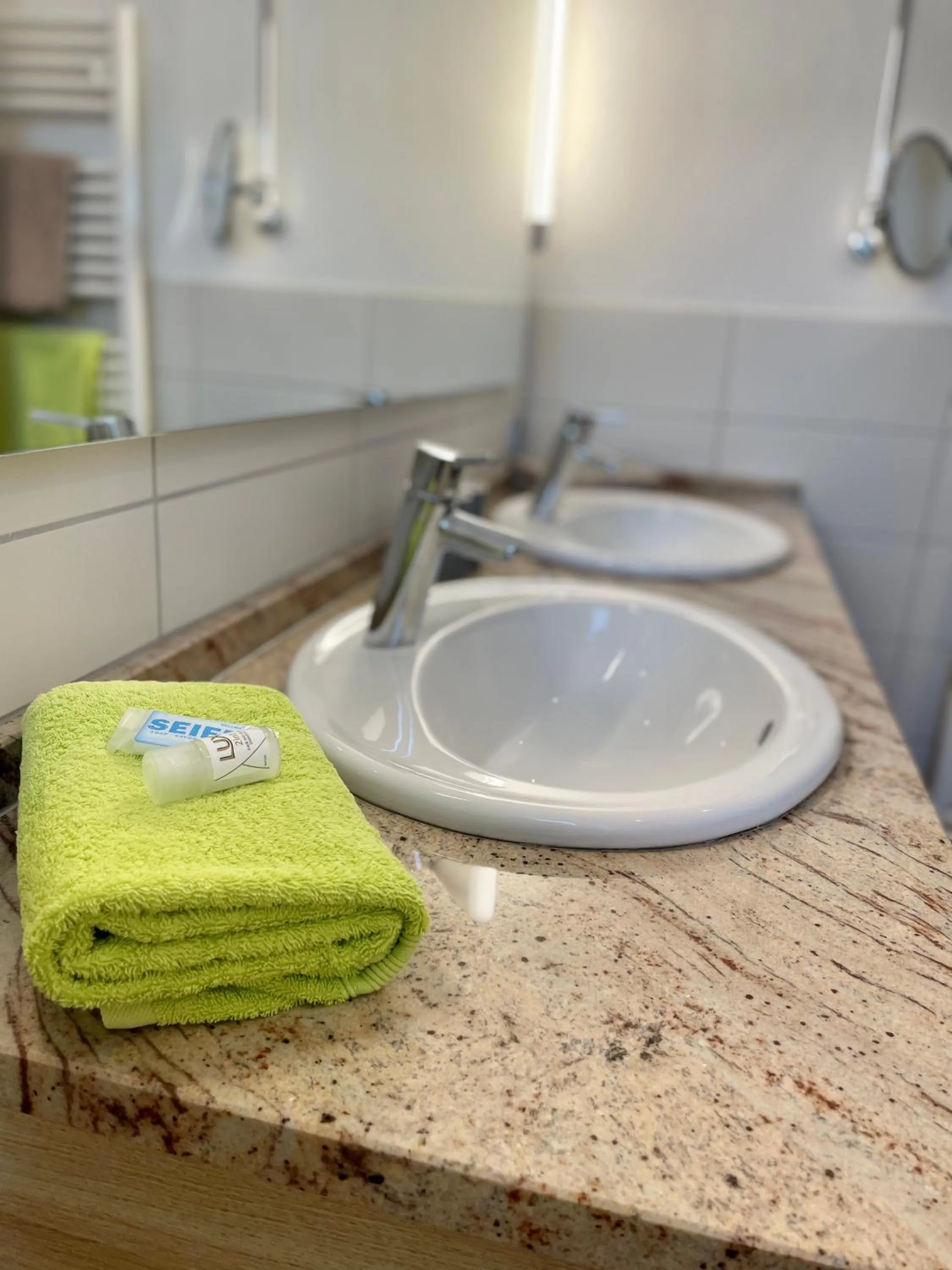 Bathroom in Landhotel zur Linde