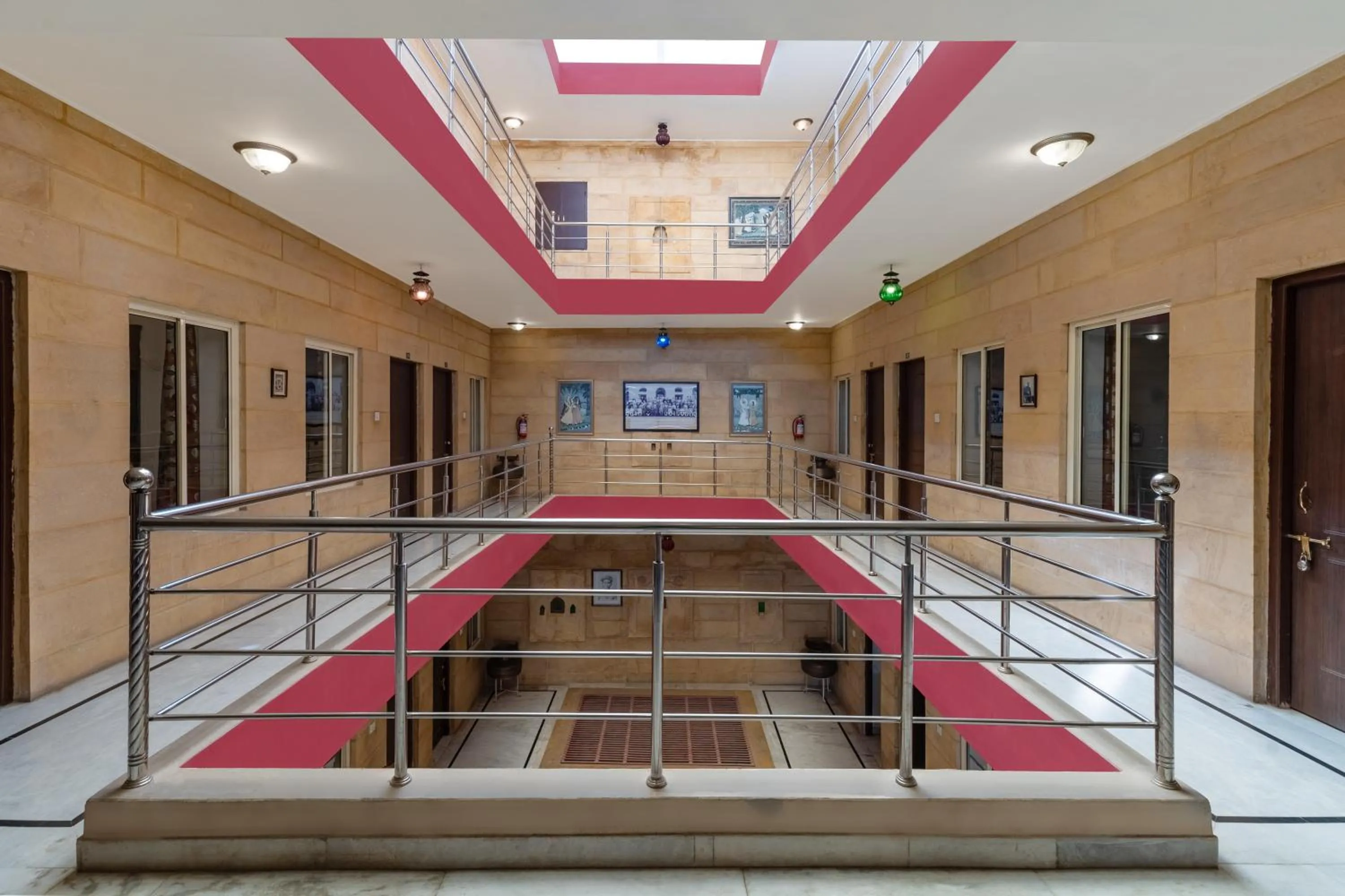 Property building in WelcomHeritage Kalyan Bhawan Hotel