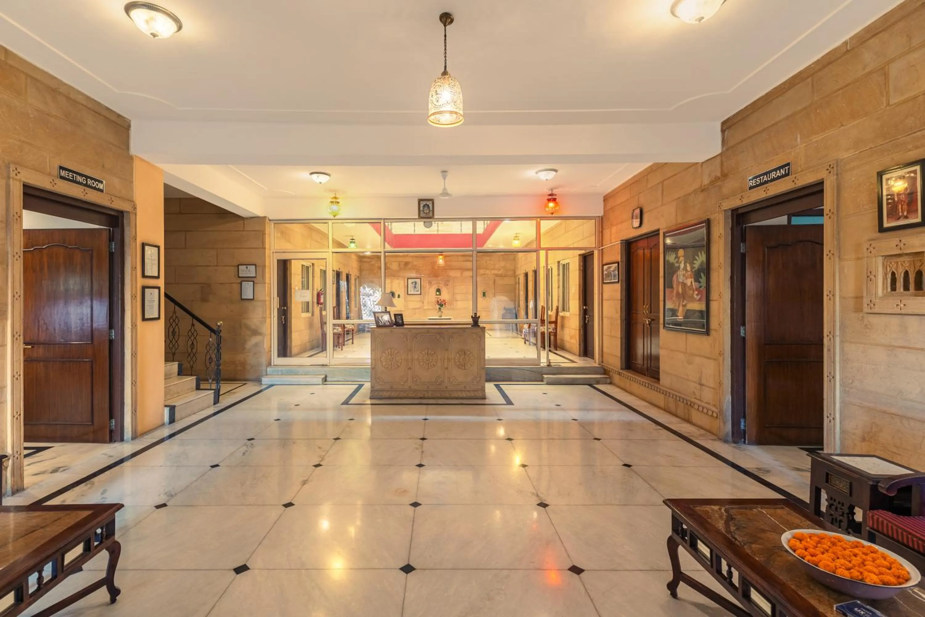 Property building in WelcomHeritage Kalyan Bhawan Hotel