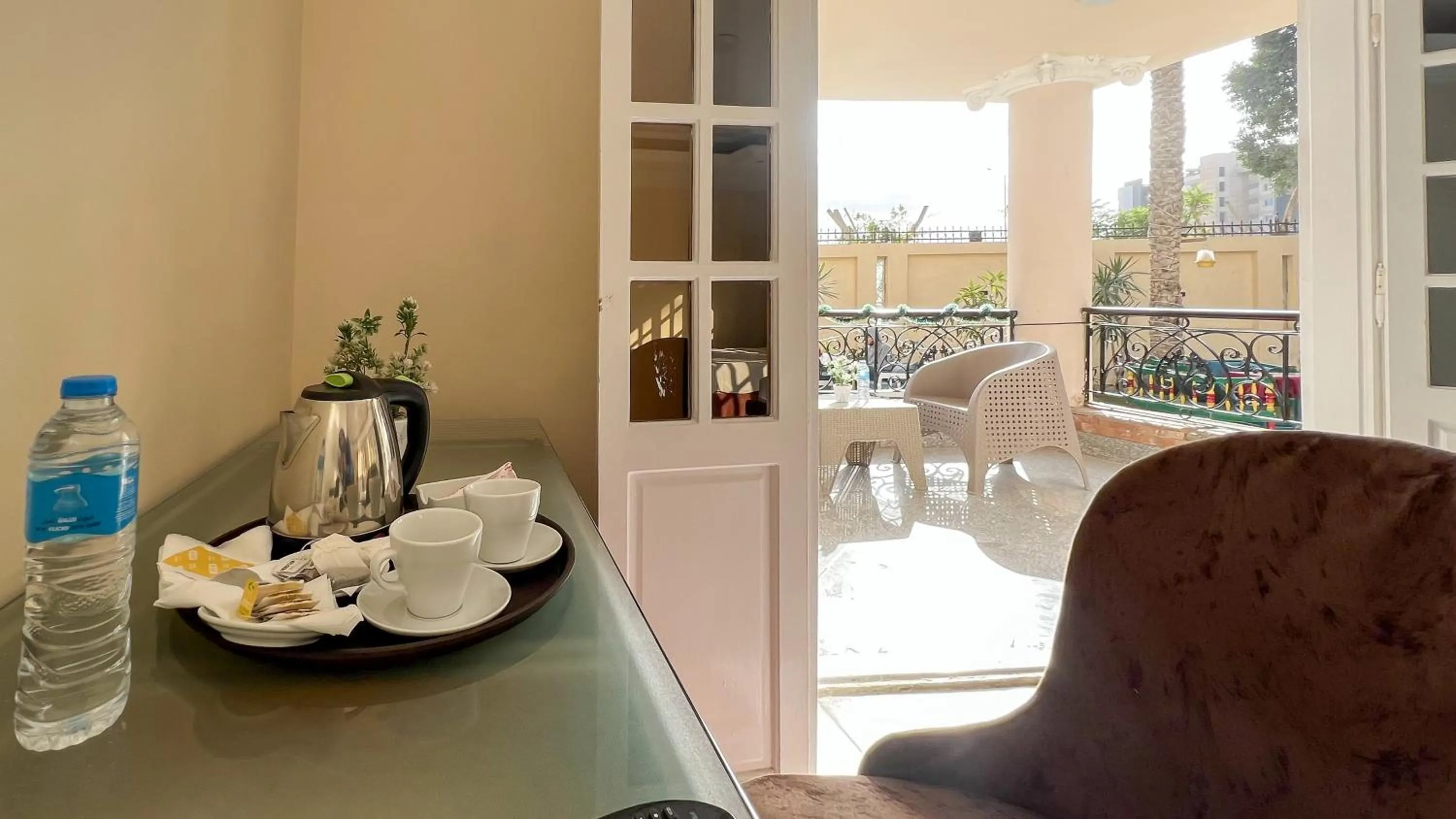 Turquoise Pyramids palace