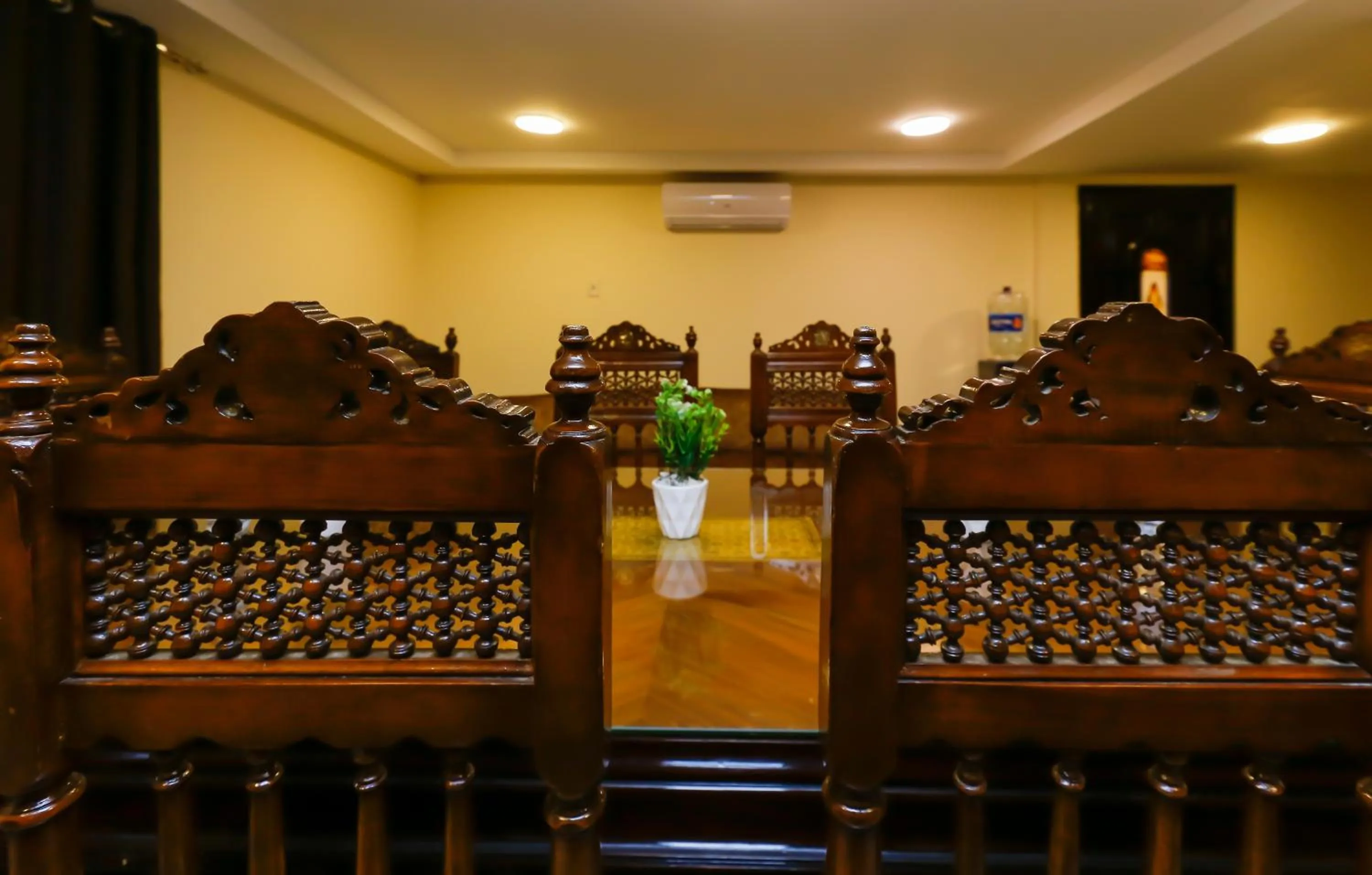 Turquoise Pyramids palace