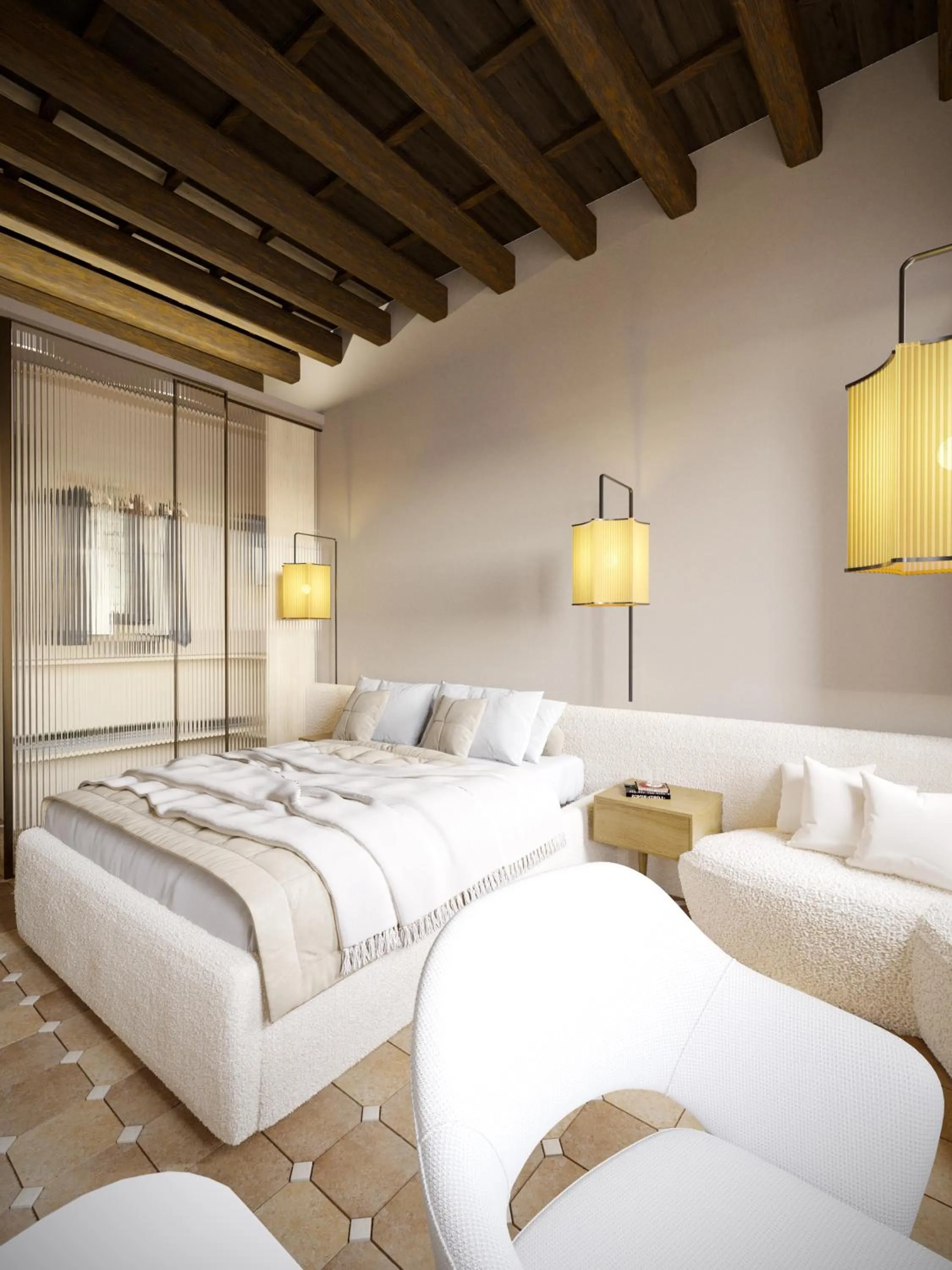 Bedroom, Bed in YourSuiteRome