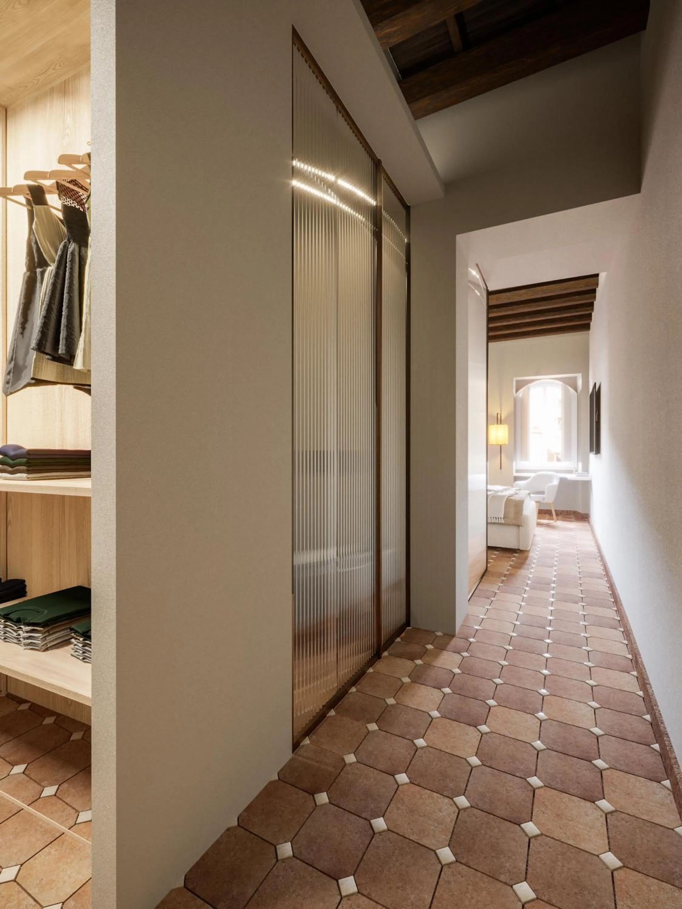 Photo of the whole room, Bed in YourSuiteRome