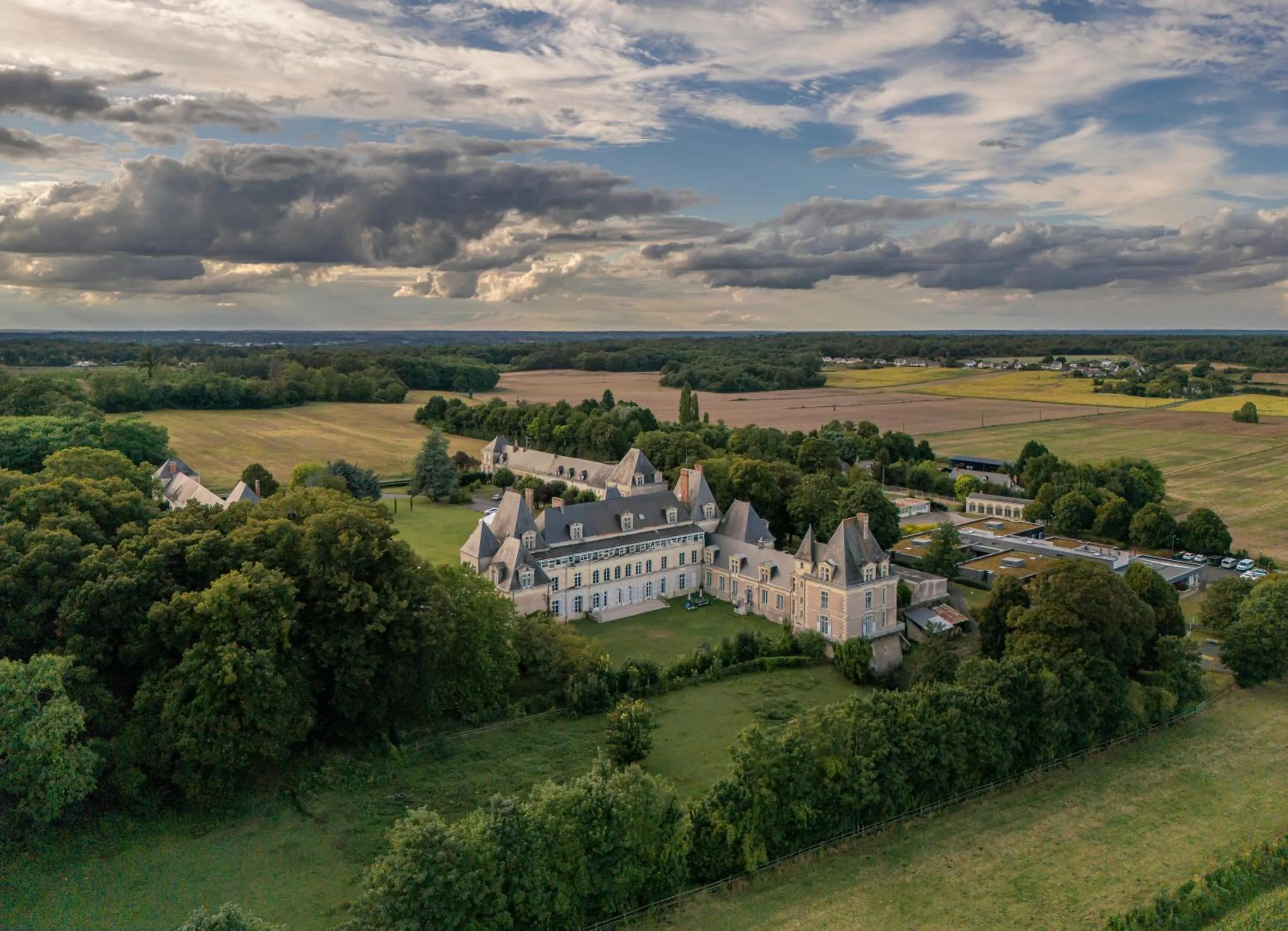 Property building in Château de Briançon, The Originals Relais