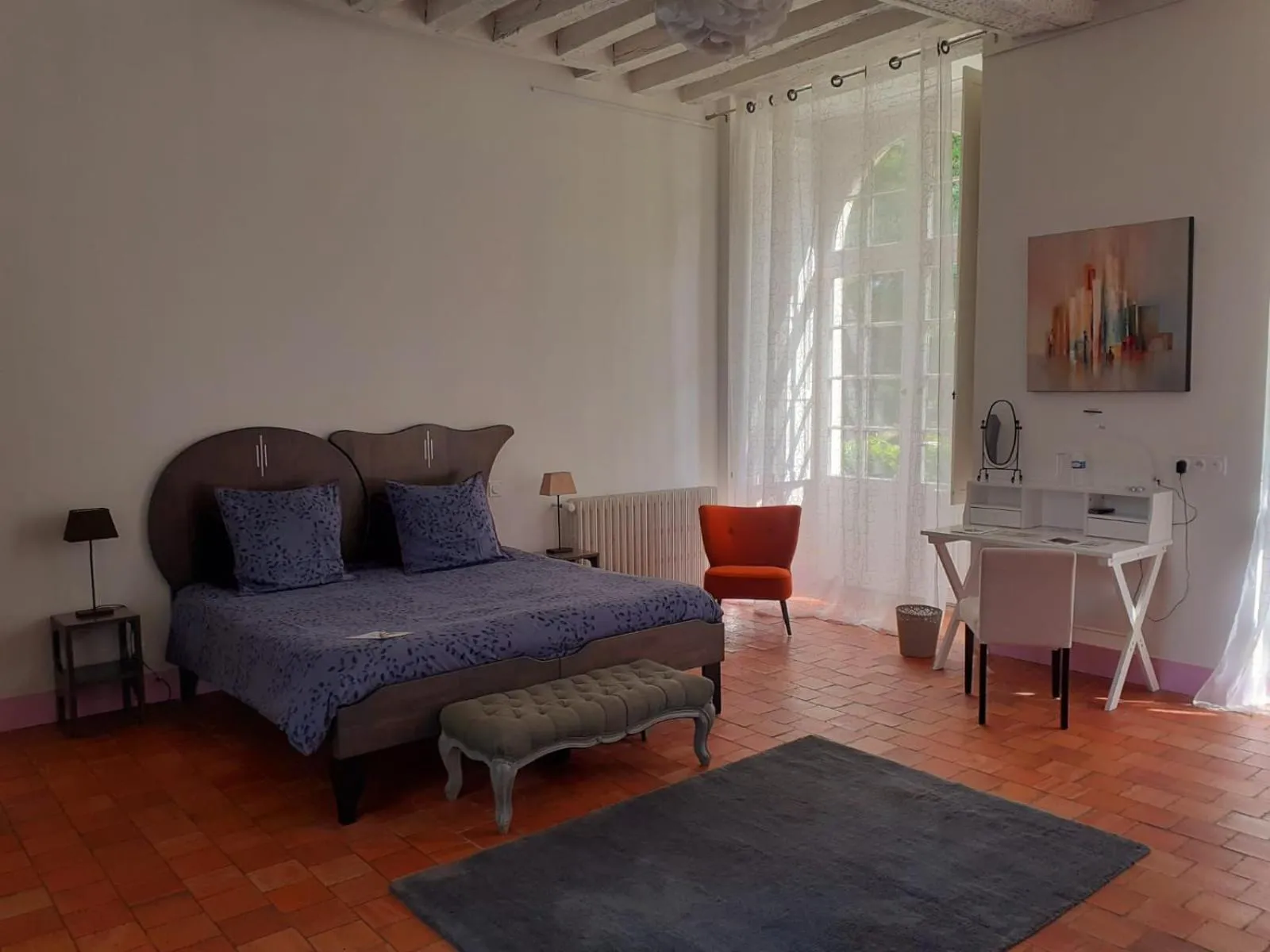 Photo of the whole room, Bed in Château de Briançon, The Originals Relais