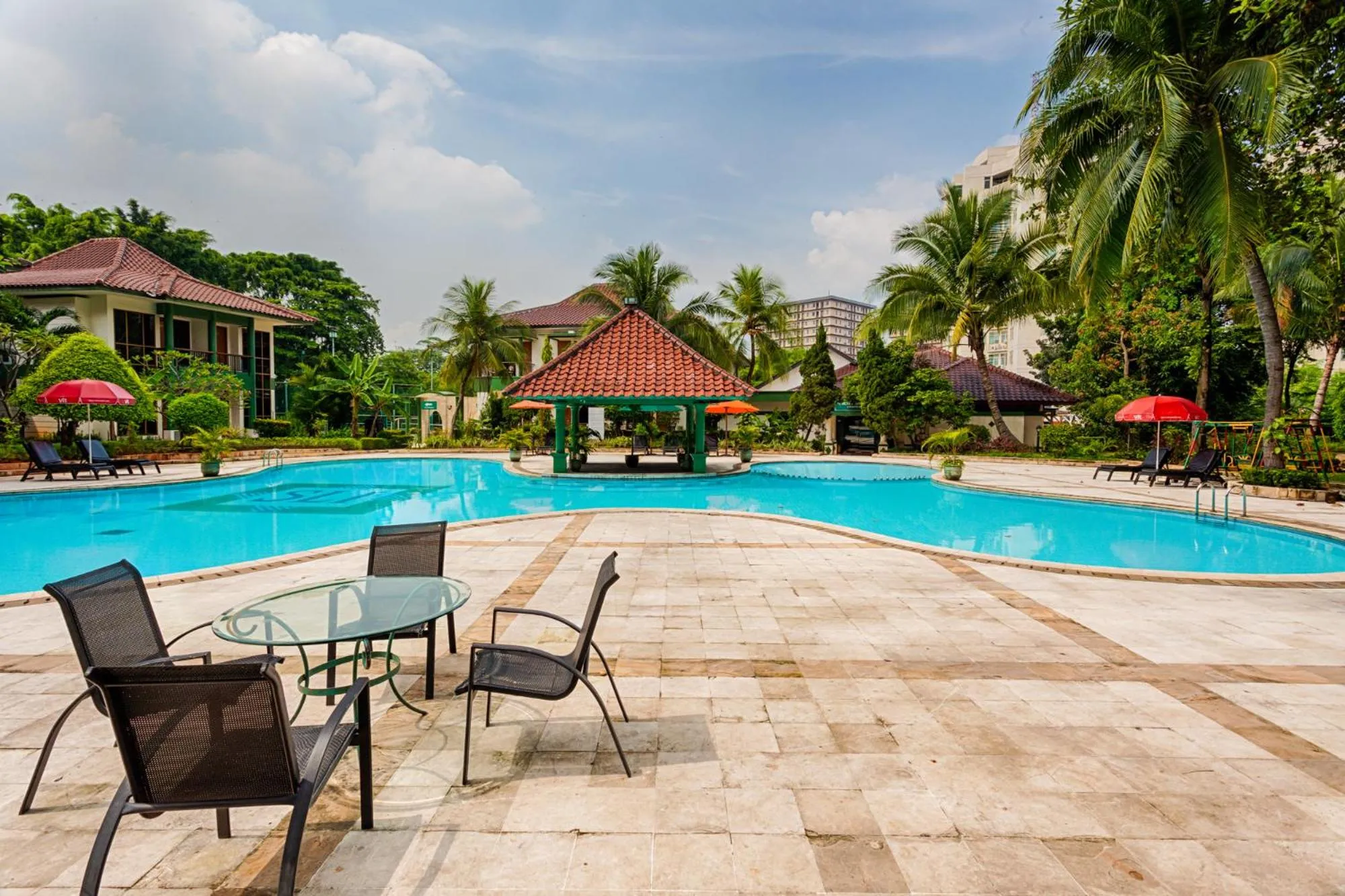Swimming pool in Hotel Sahid Jaya Lippo Cikarang