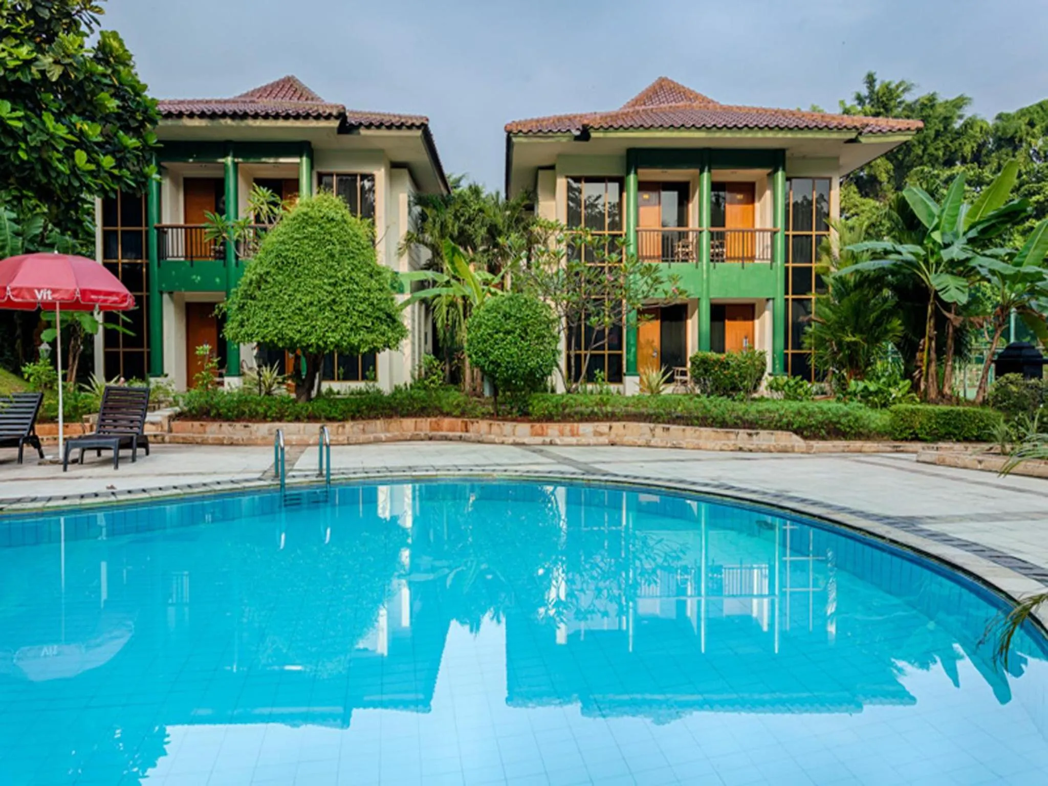 Swimming pool in Hotel Sahid Jaya Lippo Cikarang