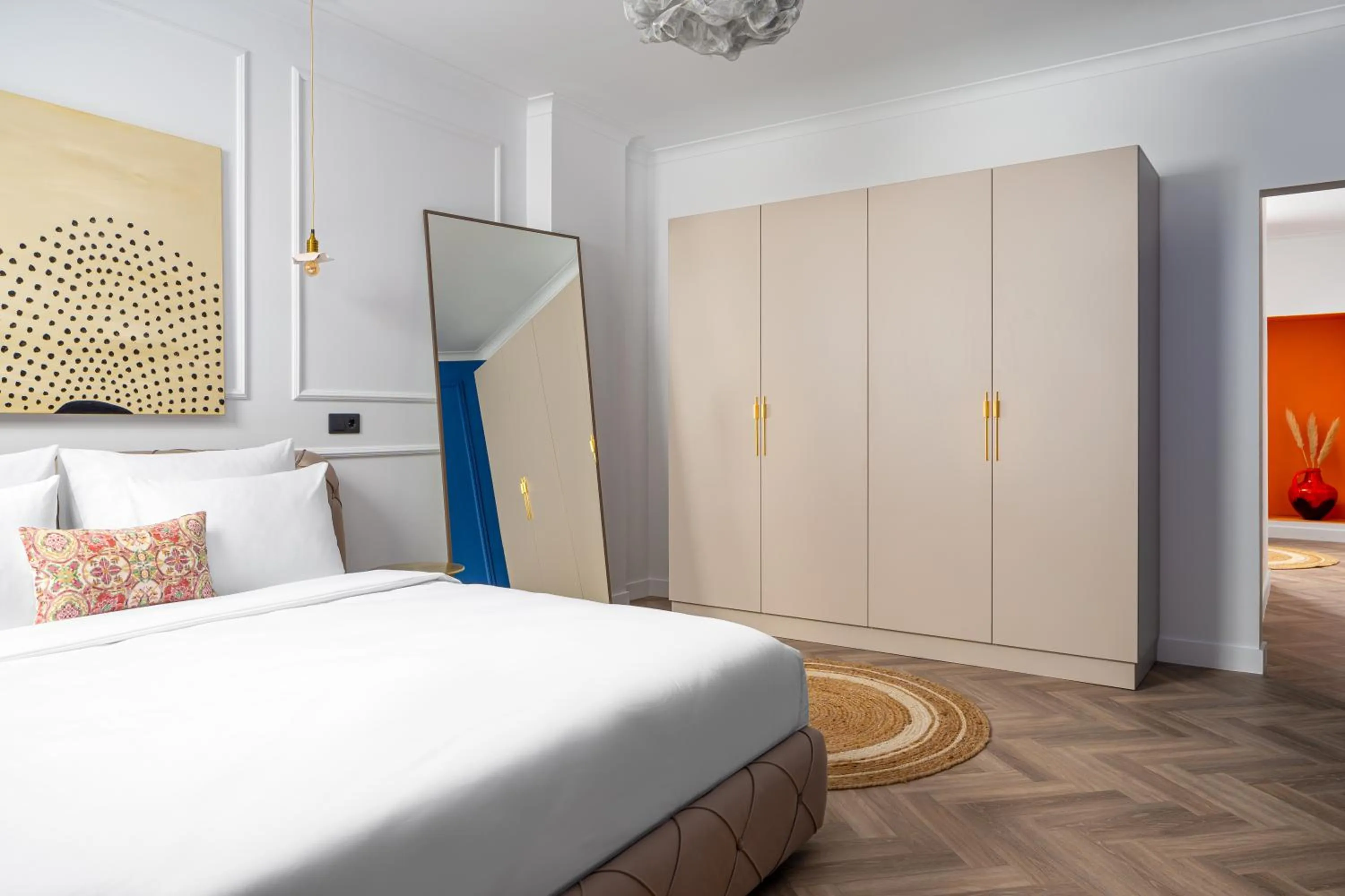 Bedroom, Bed in Siesta Boutique Smart Suites