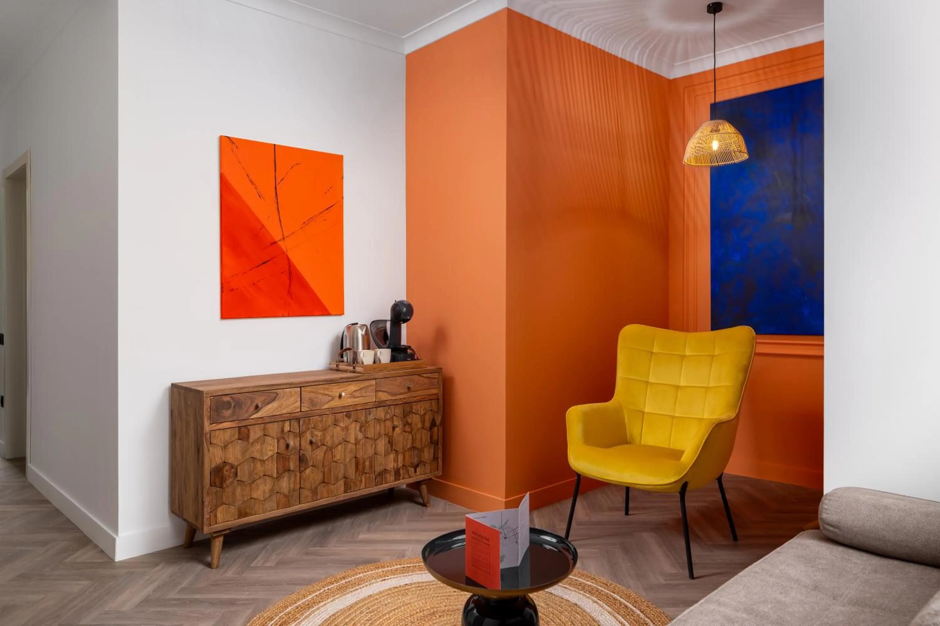 Living room in Siesta Boutique Smart Suites