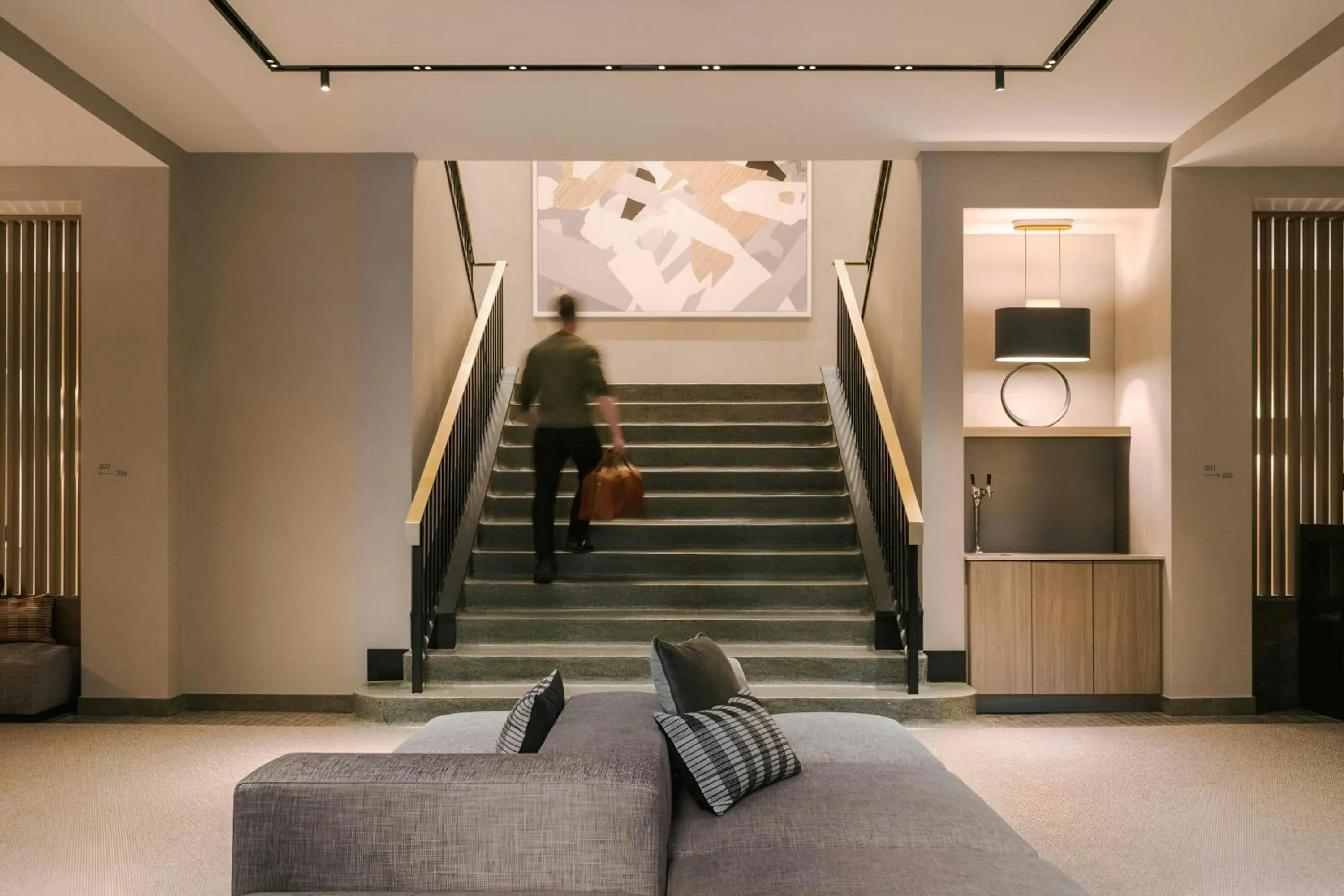 Lobby or reception in Sonder by Marriott Bonvoy Apollon Apartments Old Montreal