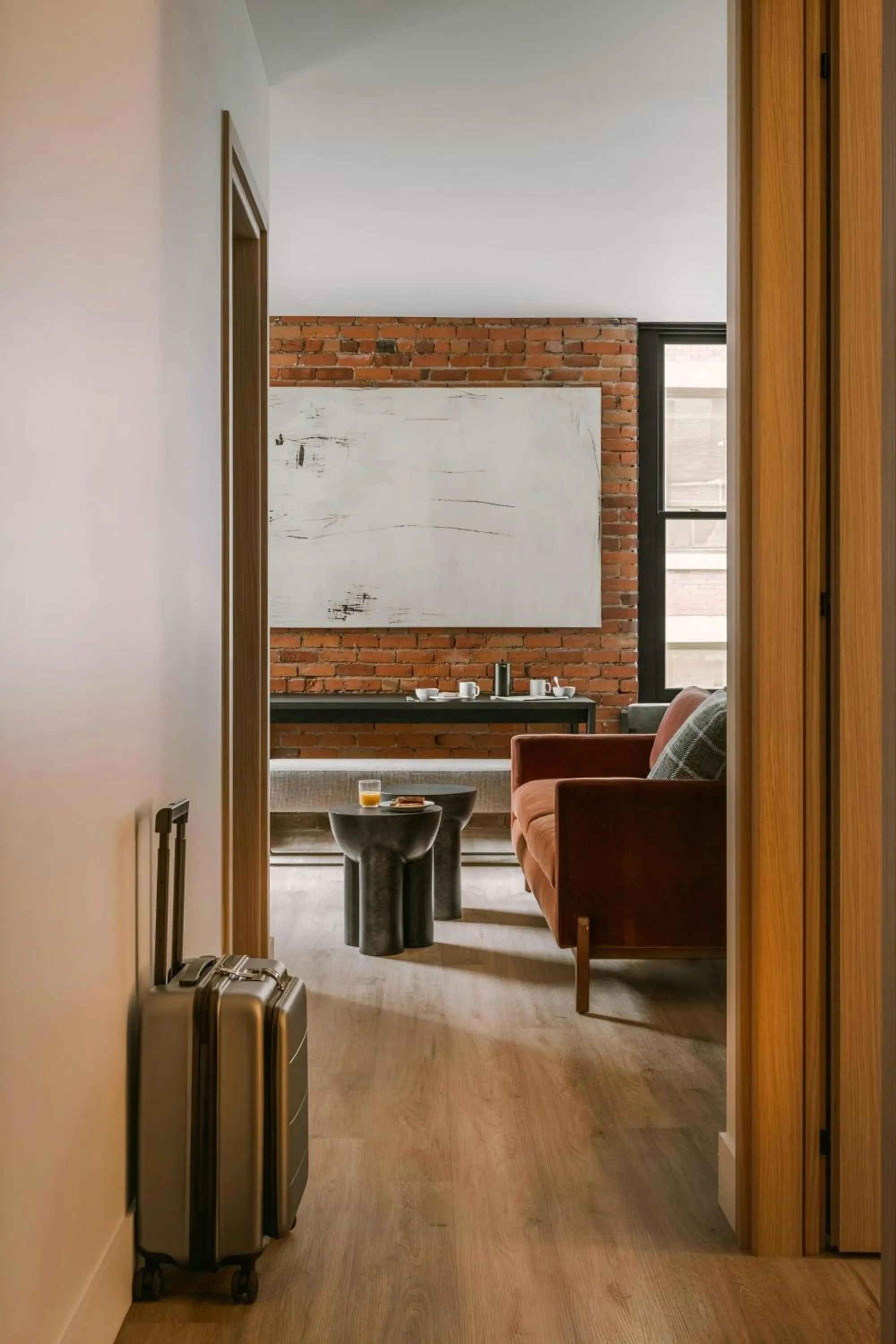 Living room in Sonder by Marriott Bonvoy Apollon Apartments Old Montreal