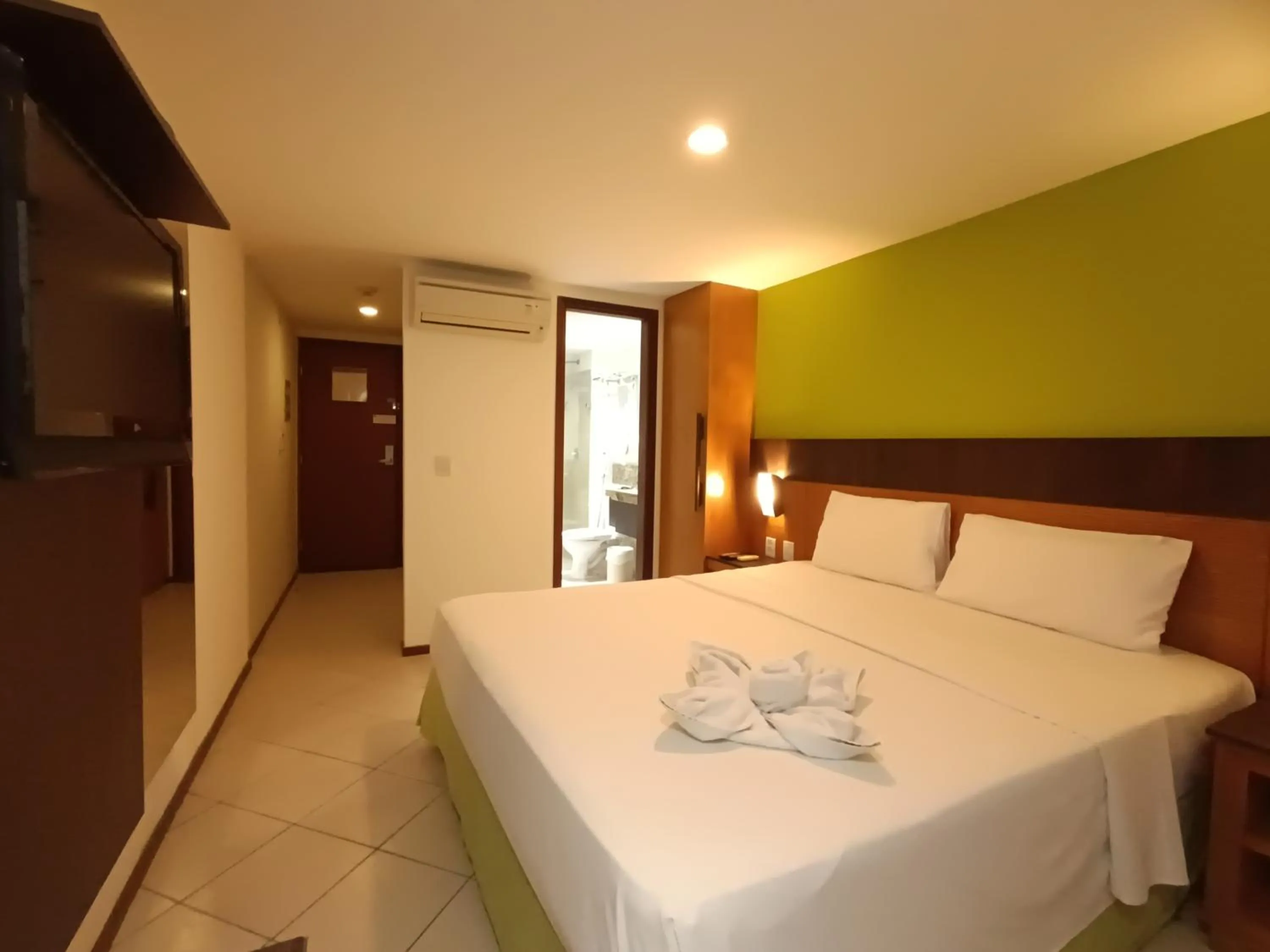 Bed in Suíte acolhedora em Hotel