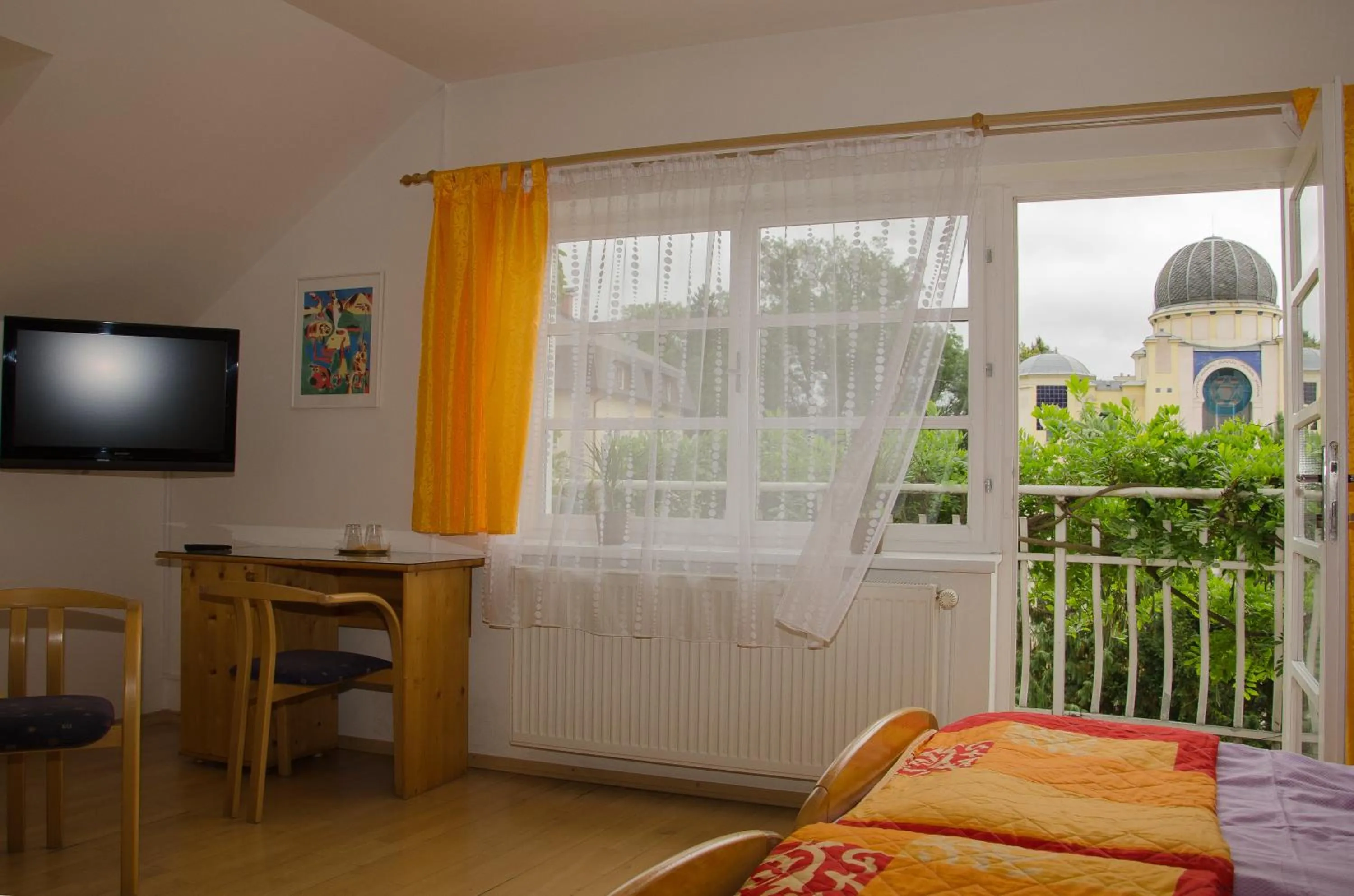 Double Room with Balcony - single occupancy in Penzion Andy