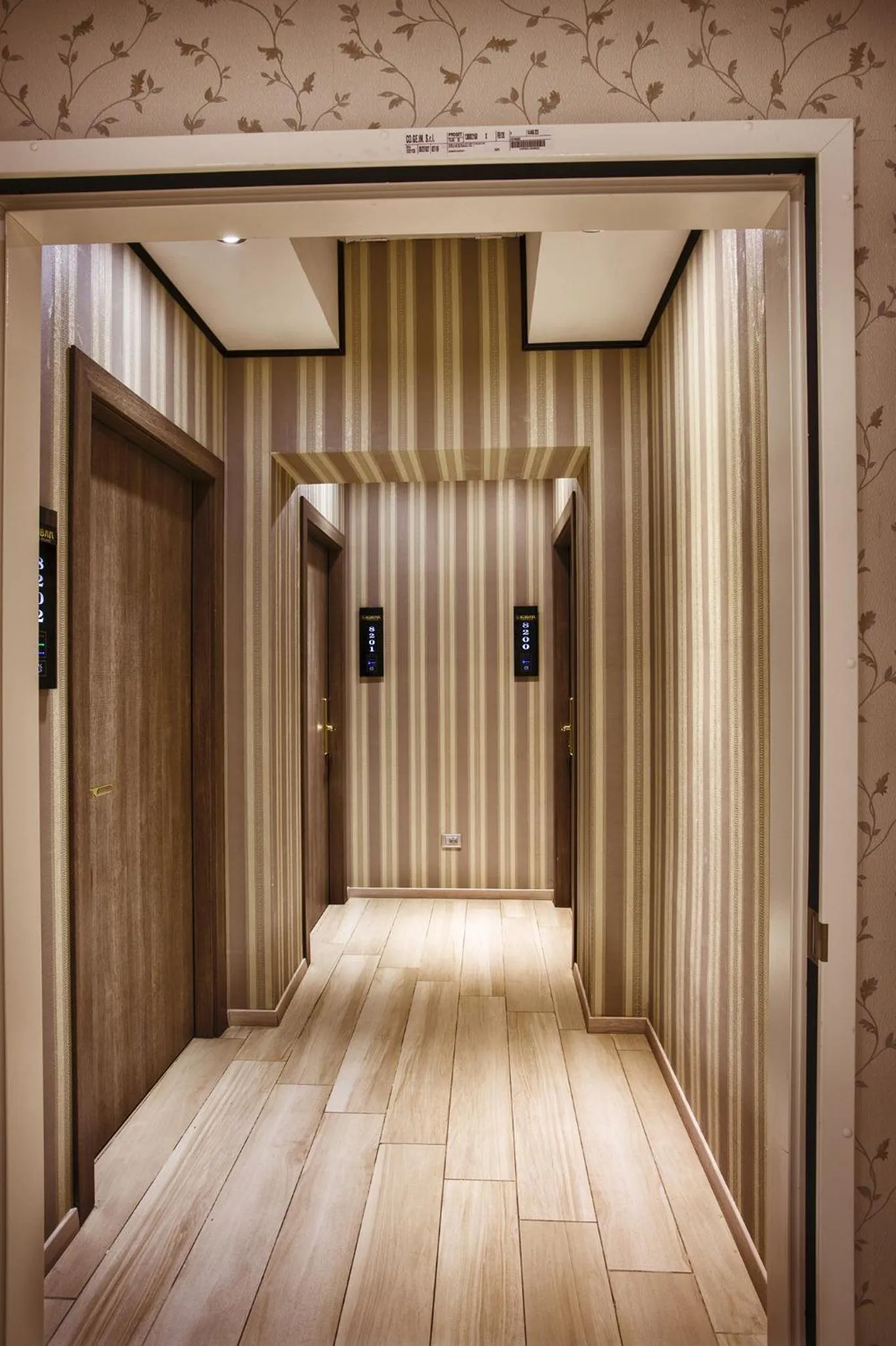 Decorative detail in Igiban Hotel