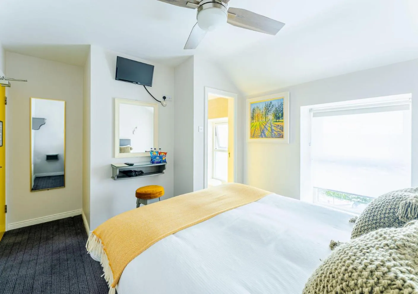 Bed in Dan Linehan's B&B