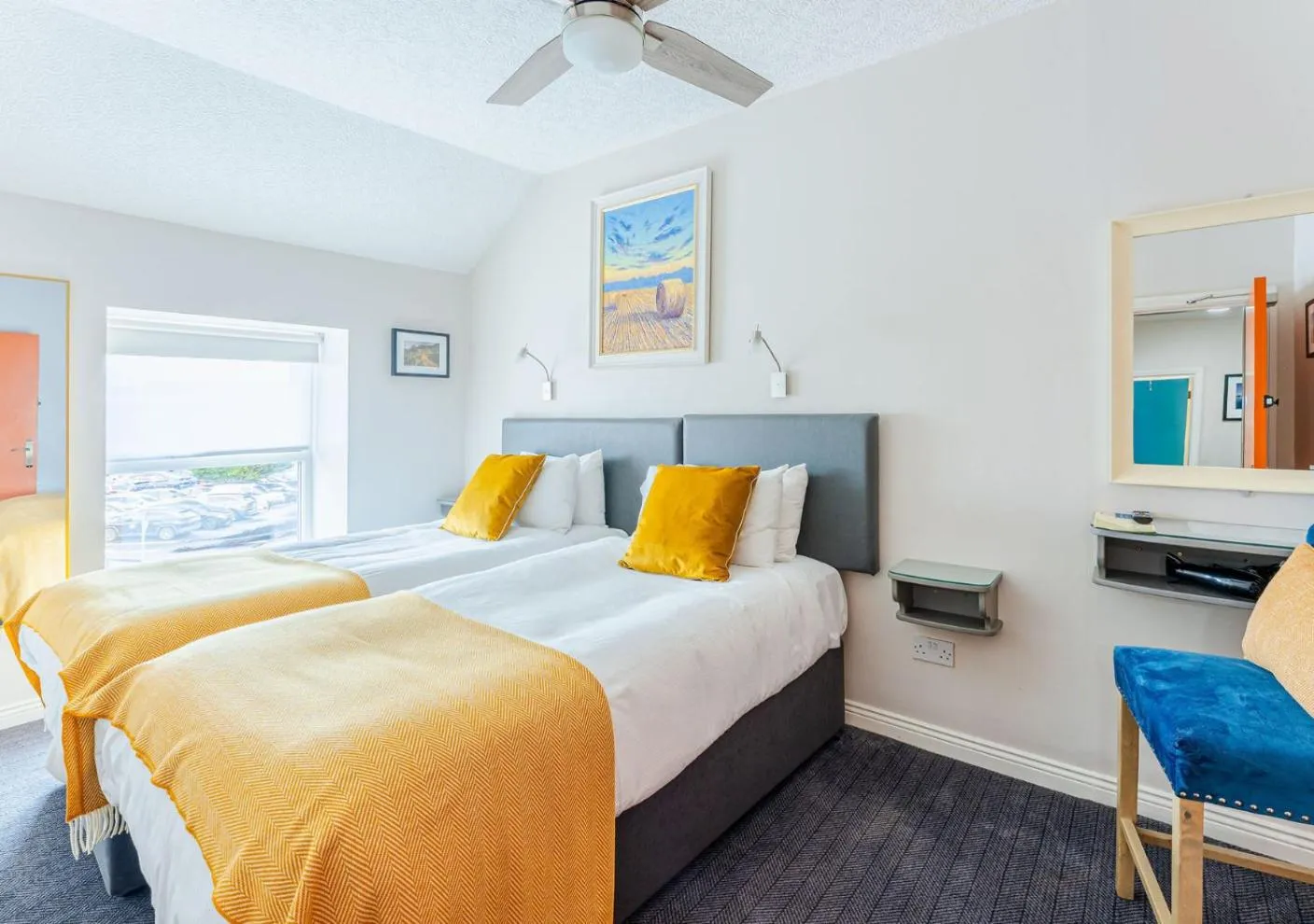 Bed in Dan Linehan's B&B