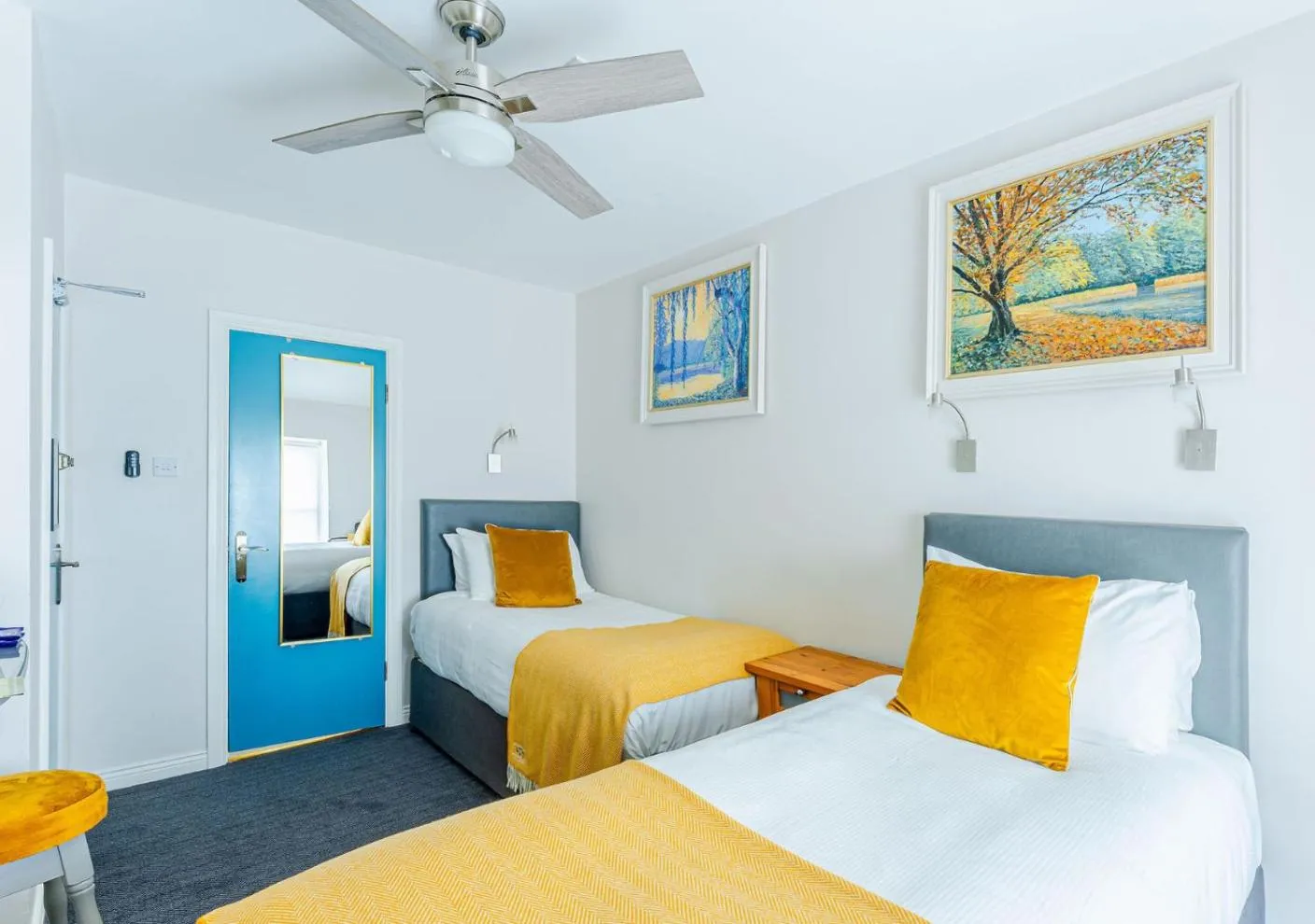 Bed in Dan Linehan's B&B