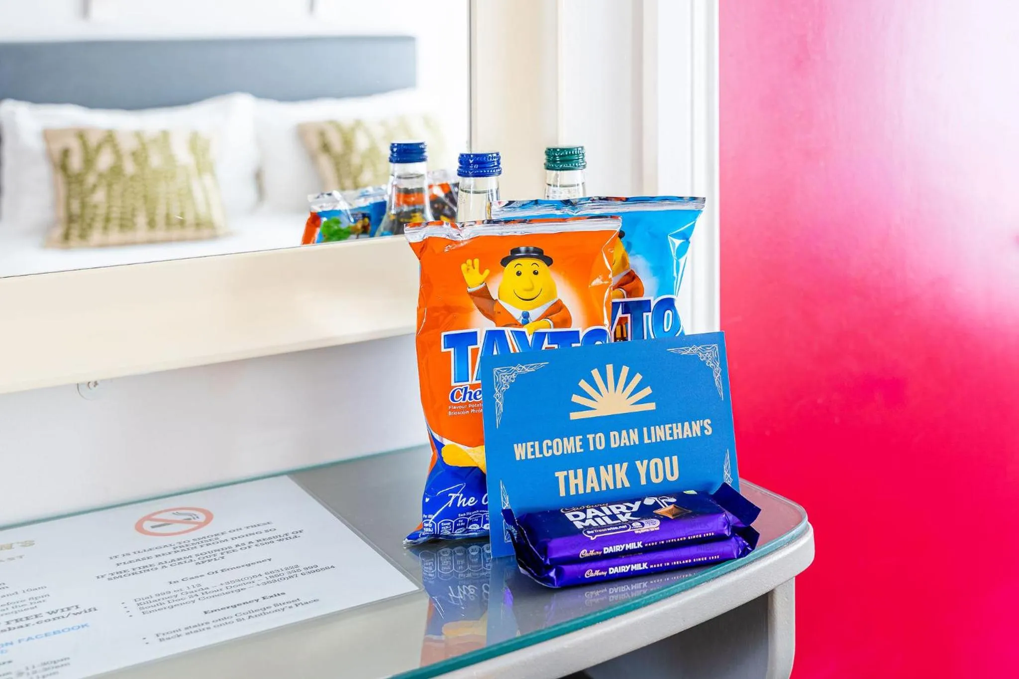 Bedroom in Dan Linehan's B&B