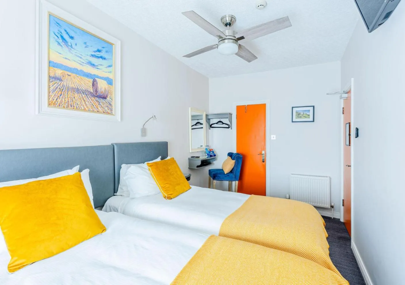 Bed in Dan Linehan's B&B