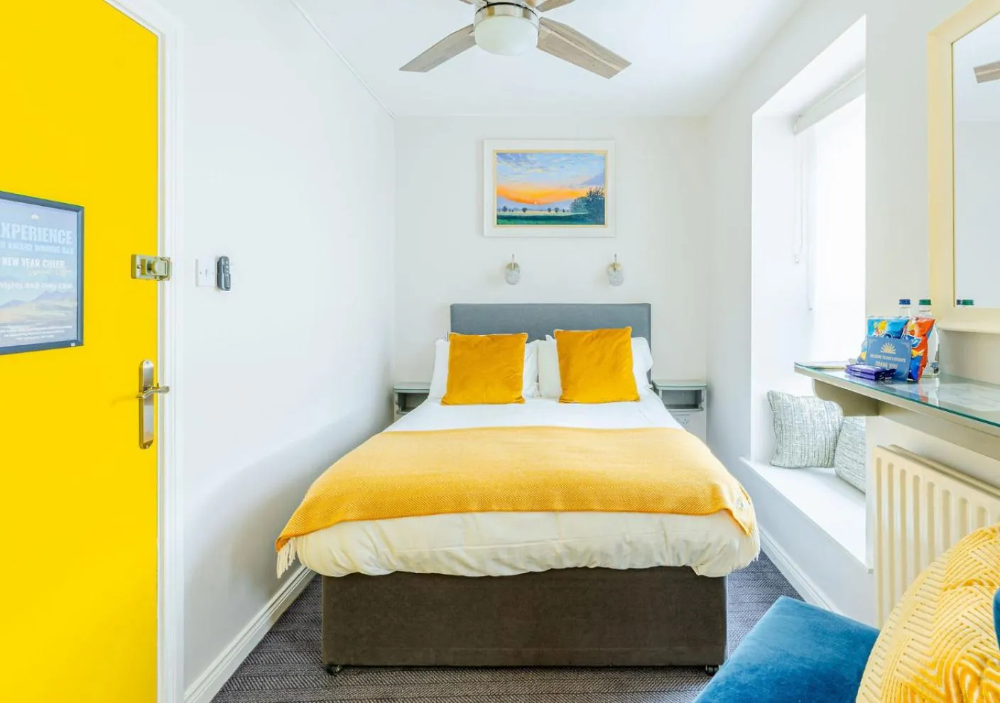 Bed in Dan Linehan's B&B