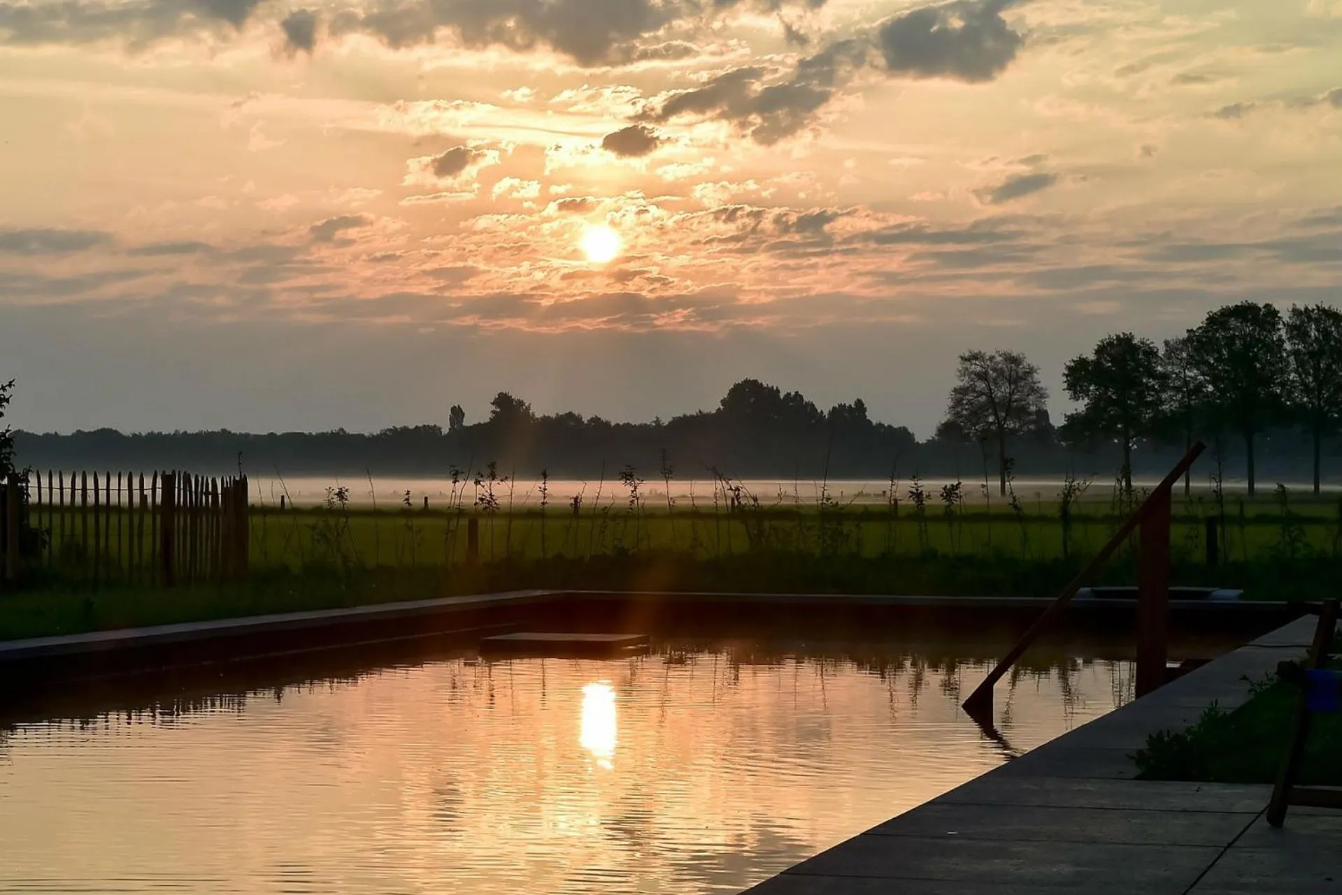 Swimming pool in Bonkert Buiten