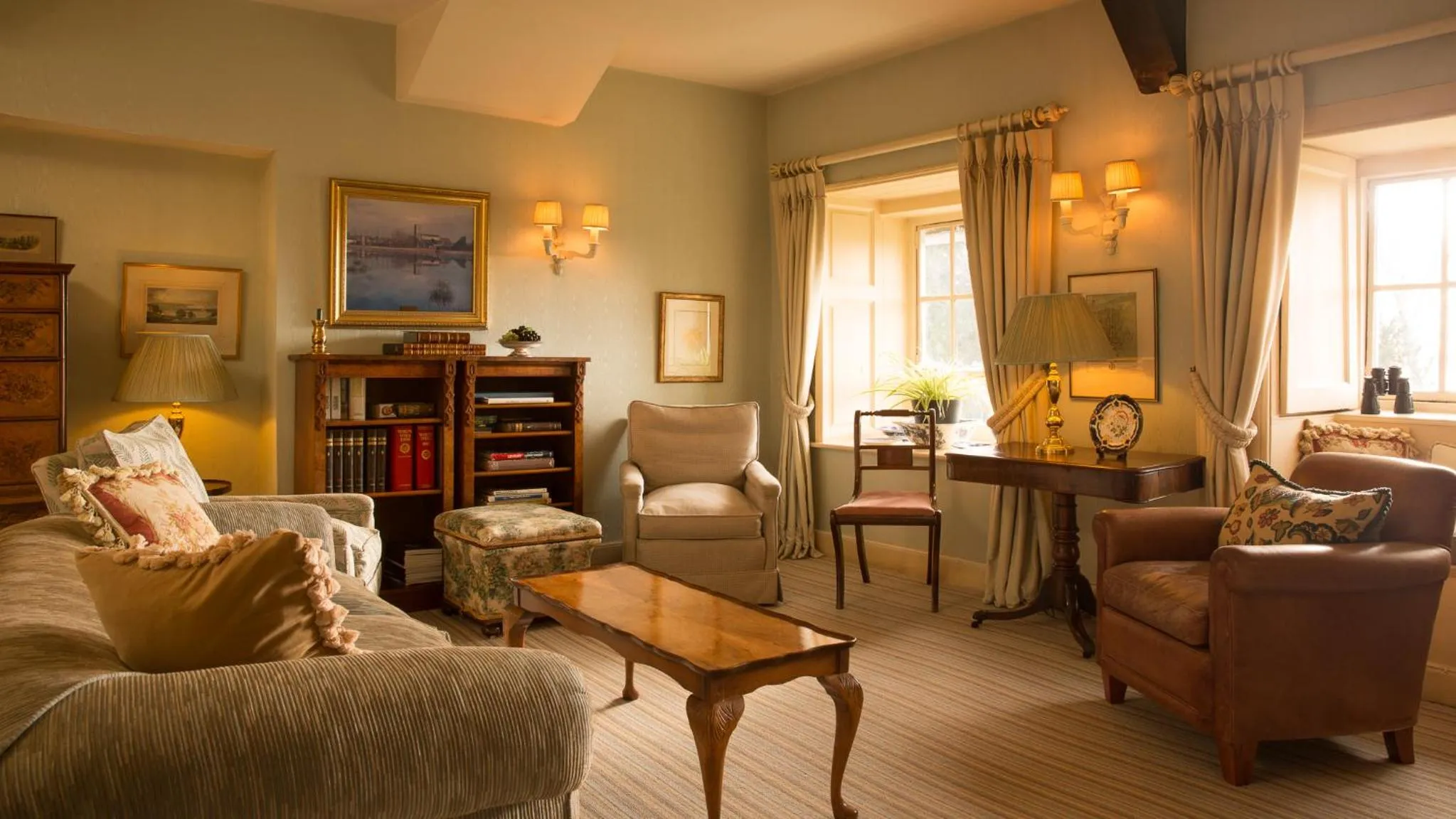 Communal lounge/ TV room in Priory Wareham