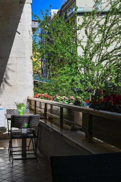 Balcony/Terrace in Residenza Suarez