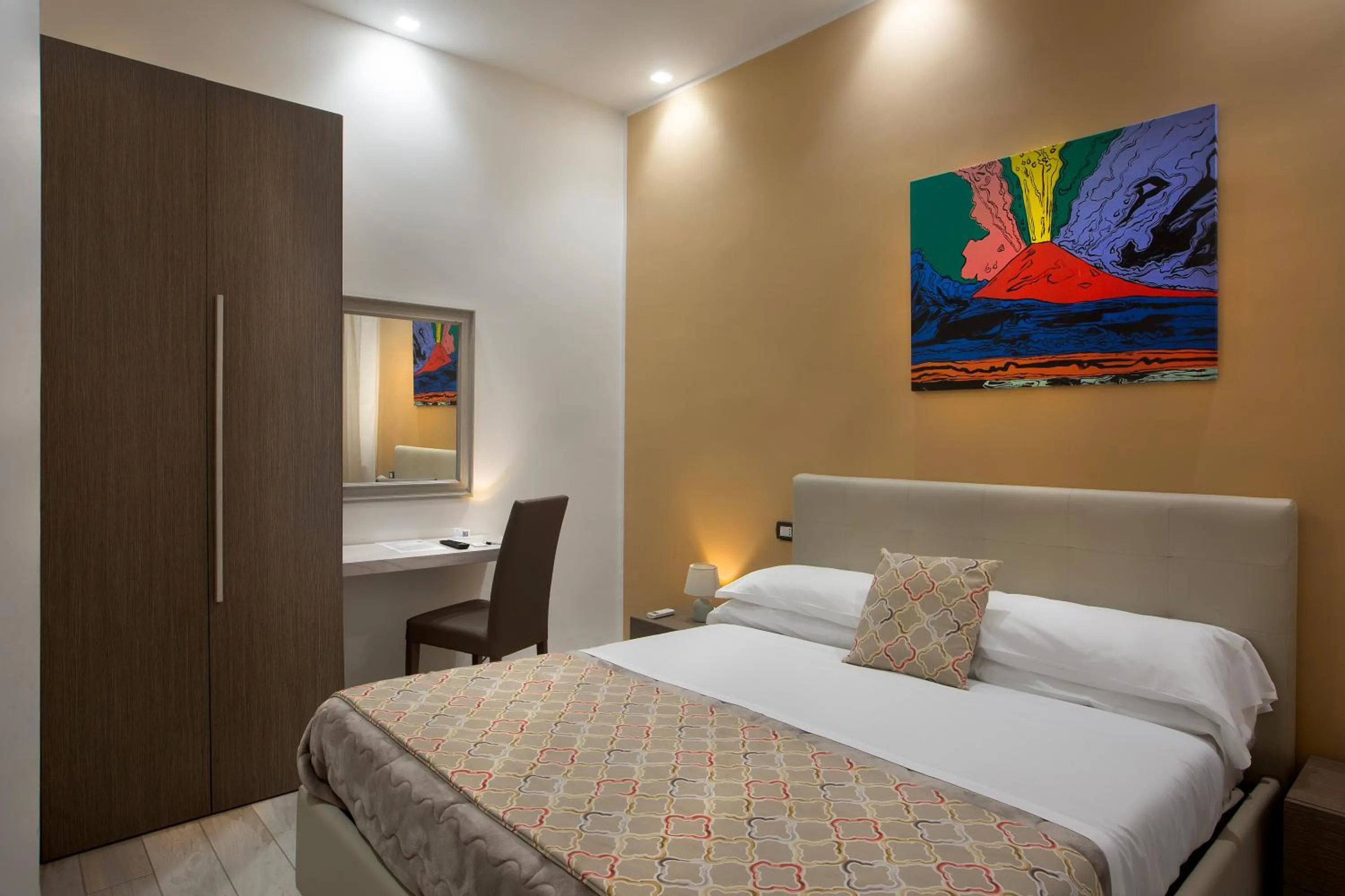 Bedroom, Bed in Residenza Suarez