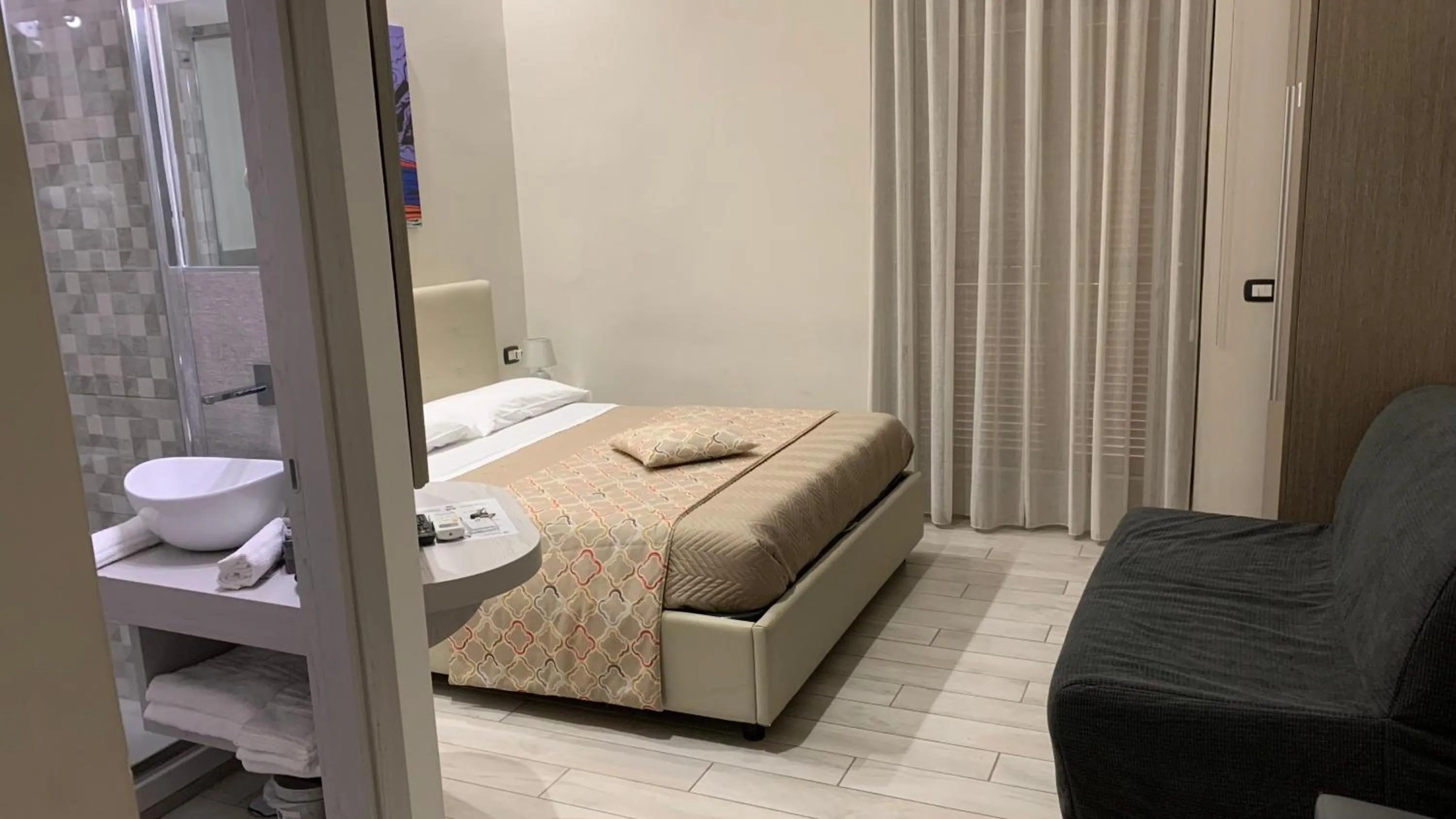 Bedroom, Bed in Residenza Suarez