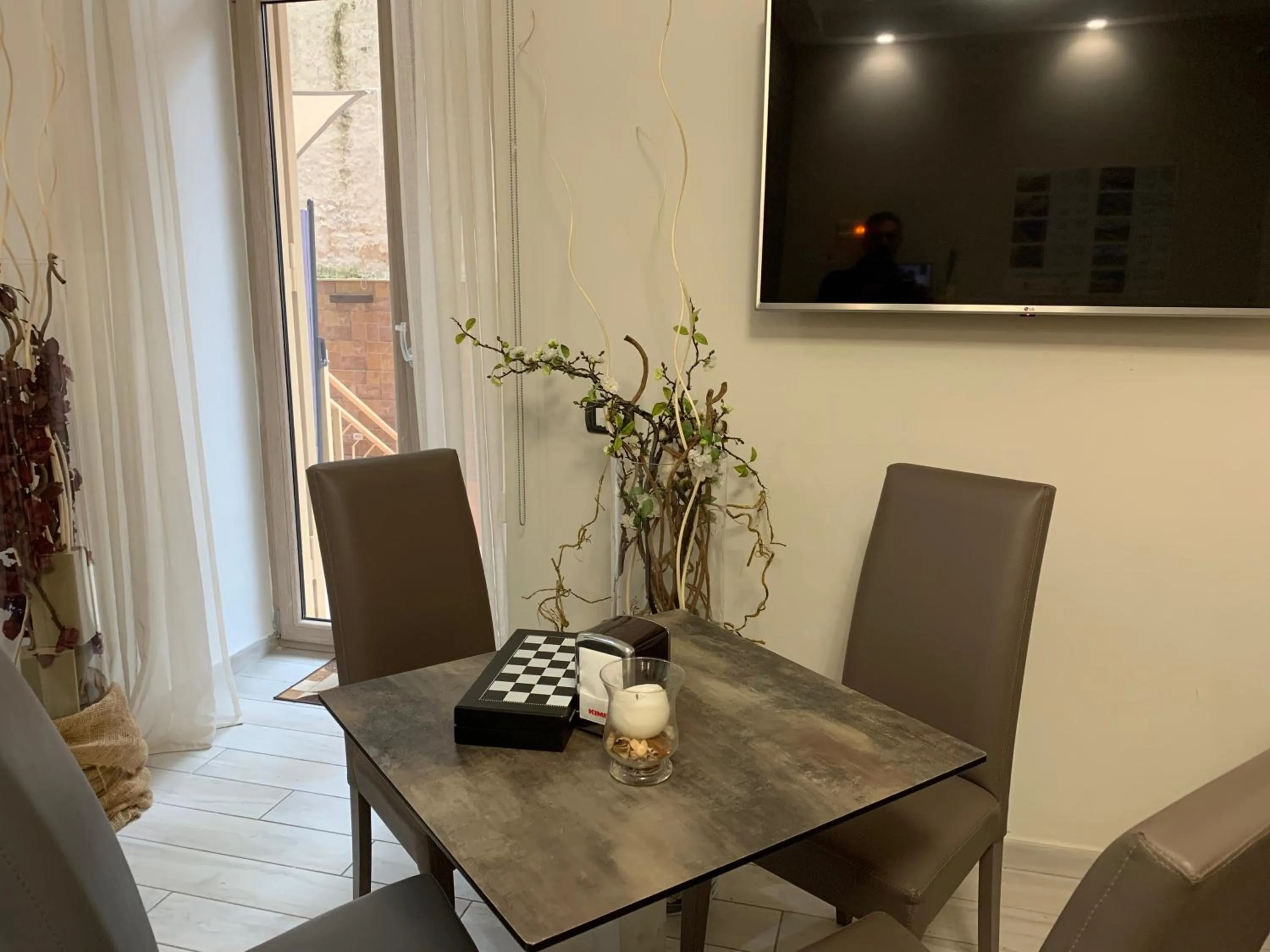 Dining area in Residenza Suarez
