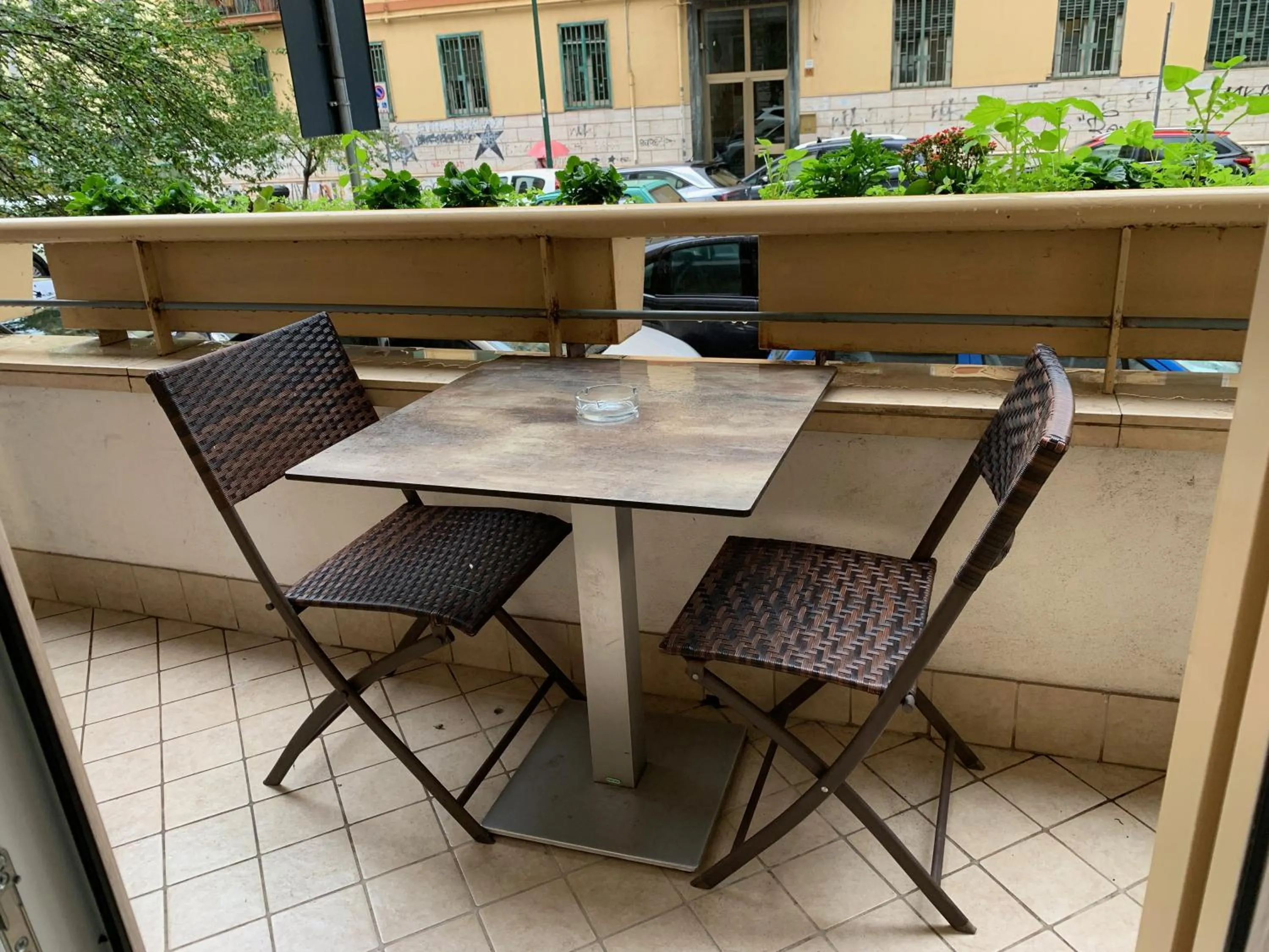 Balcony/Terrace in Residenza Suarez