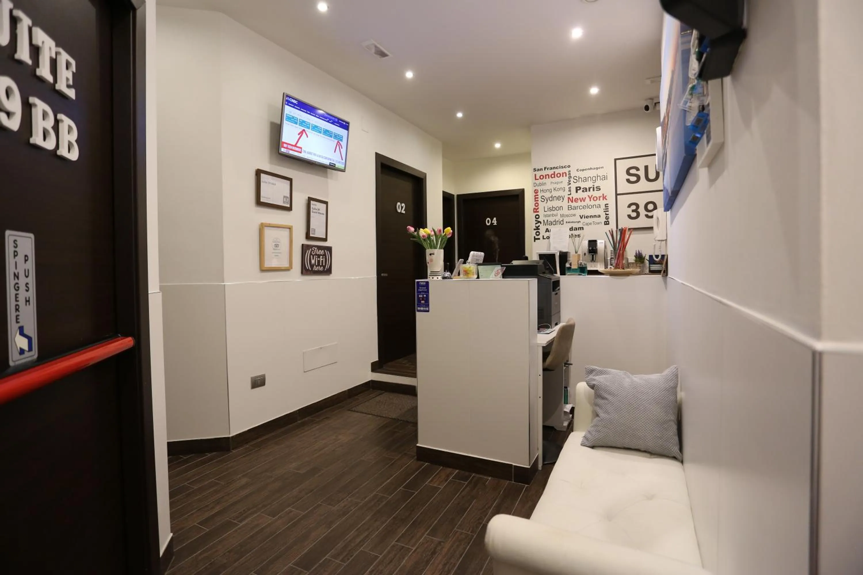 Lobby or reception in Suite 39 B&B