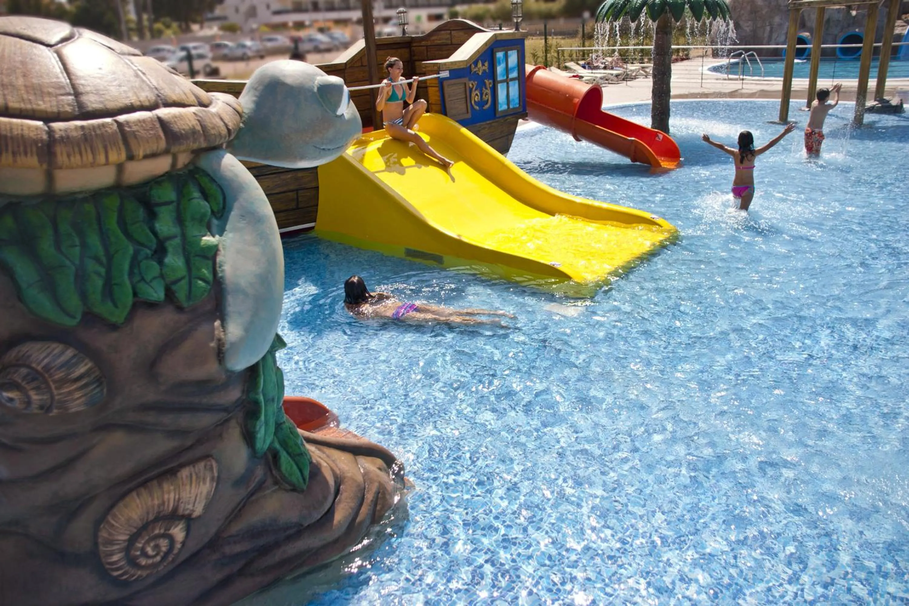Aqua park in Hotel Europa Splash & Spa