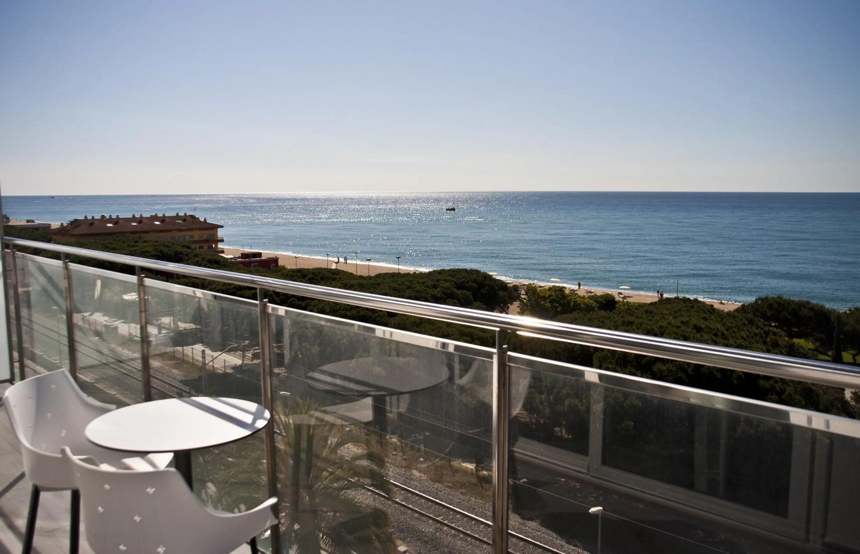 Balcony/Terrace in Hotel Europa Splash & Spa