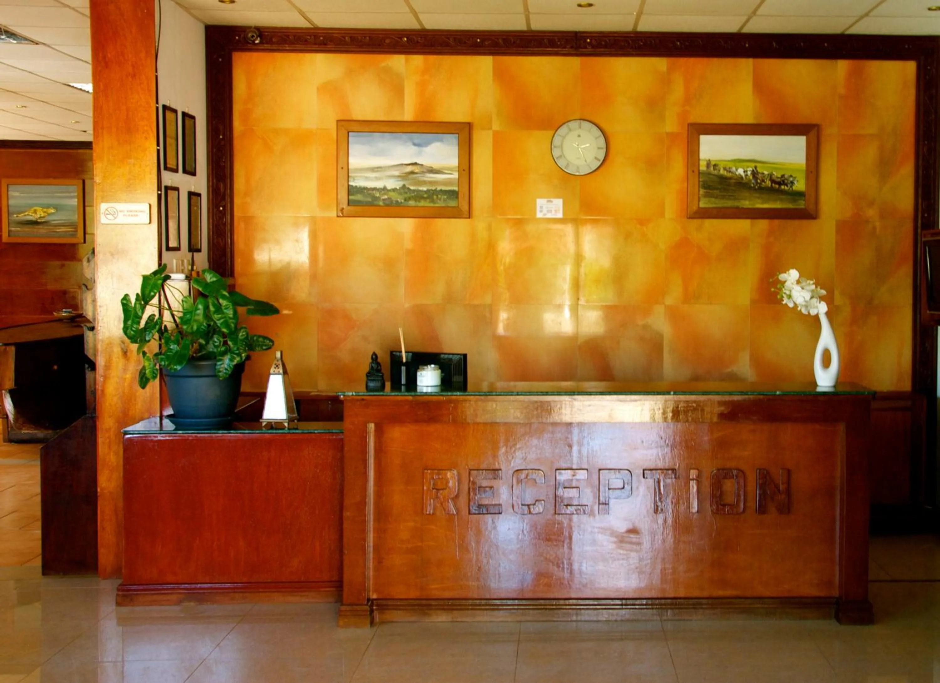 Lobby or reception in Galu Inn