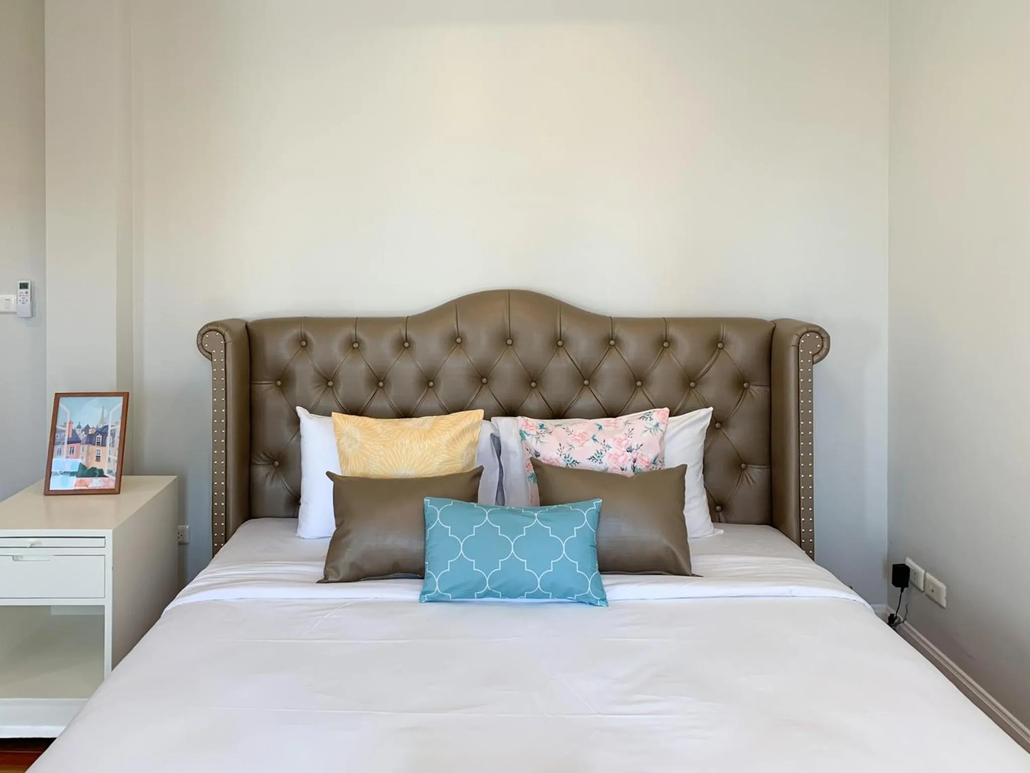 Bed in Villa Primo Eyrie Khaoyai near Toscana