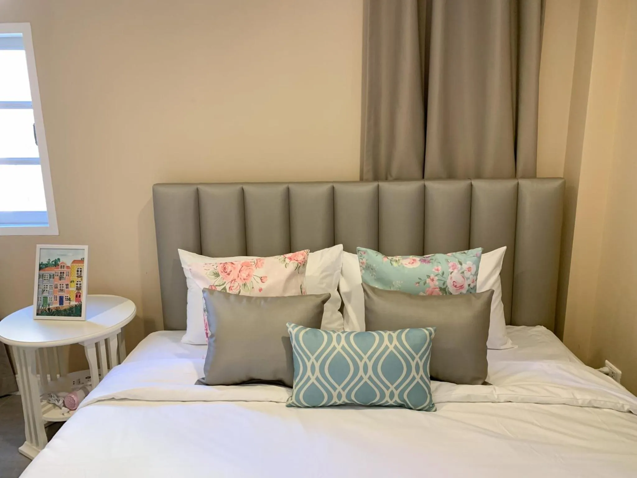 Bed in Villa Primo Eyrie Khaoyai near Toscana