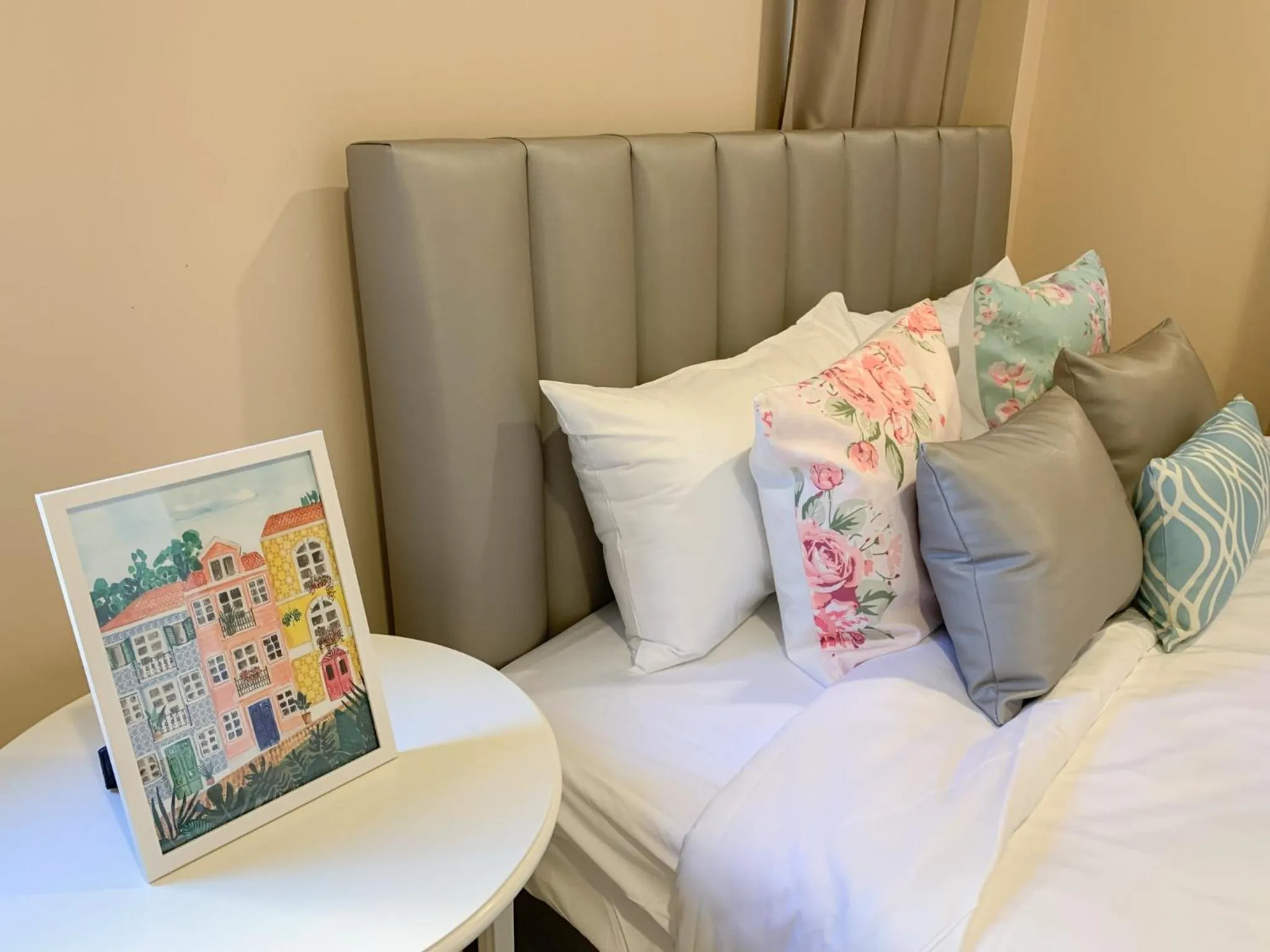 Bed in Villa Primo Eyrie Khaoyai near Toscana