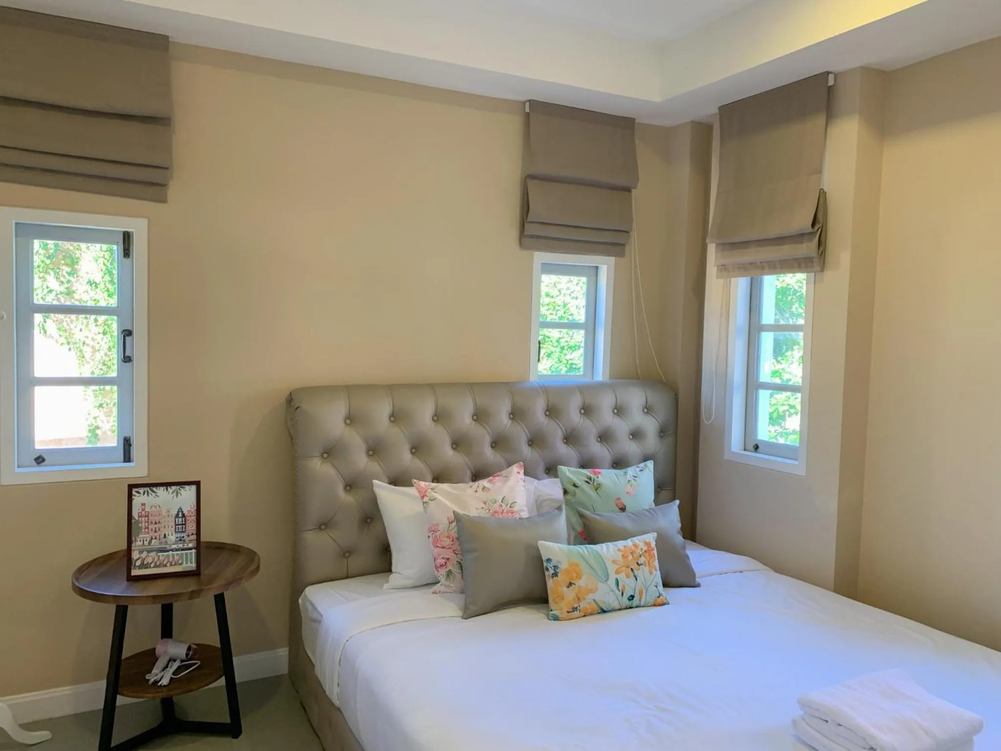 Bed in Villa Primo Eyrie Khaoyai near Toscana