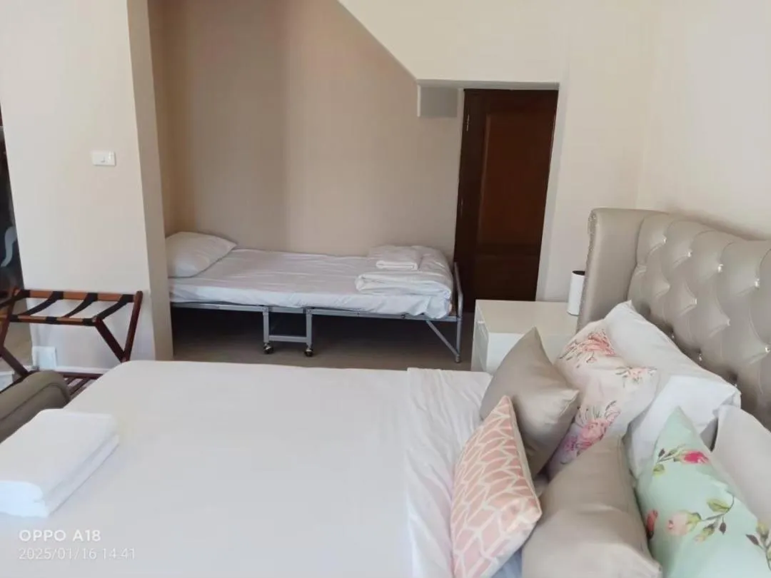 Bed in Villa Primo Eyrie Khaoyai near Toscana