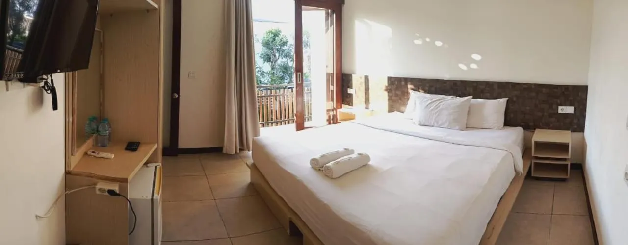 Bed in THE PAVING VILLA