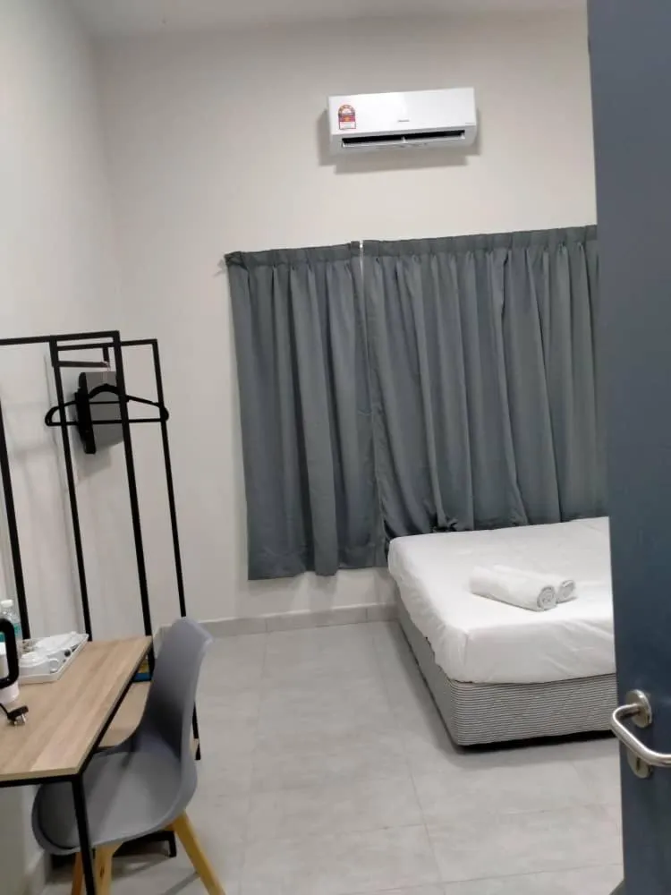 Bed in Hotel Mutiara Kuala Krai