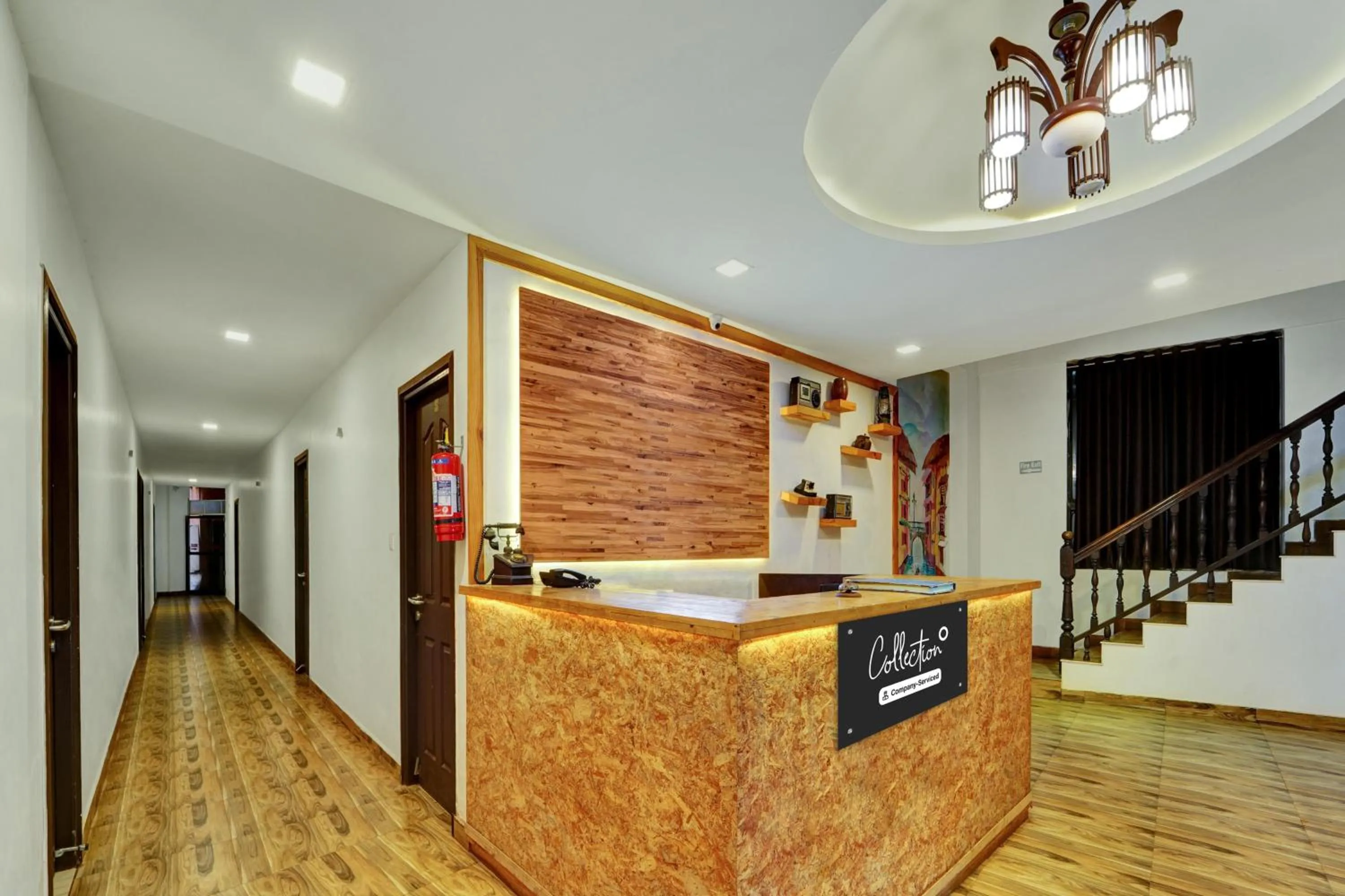 Lobby or reception in Collection O Calvathy Road Near Fort Kochi