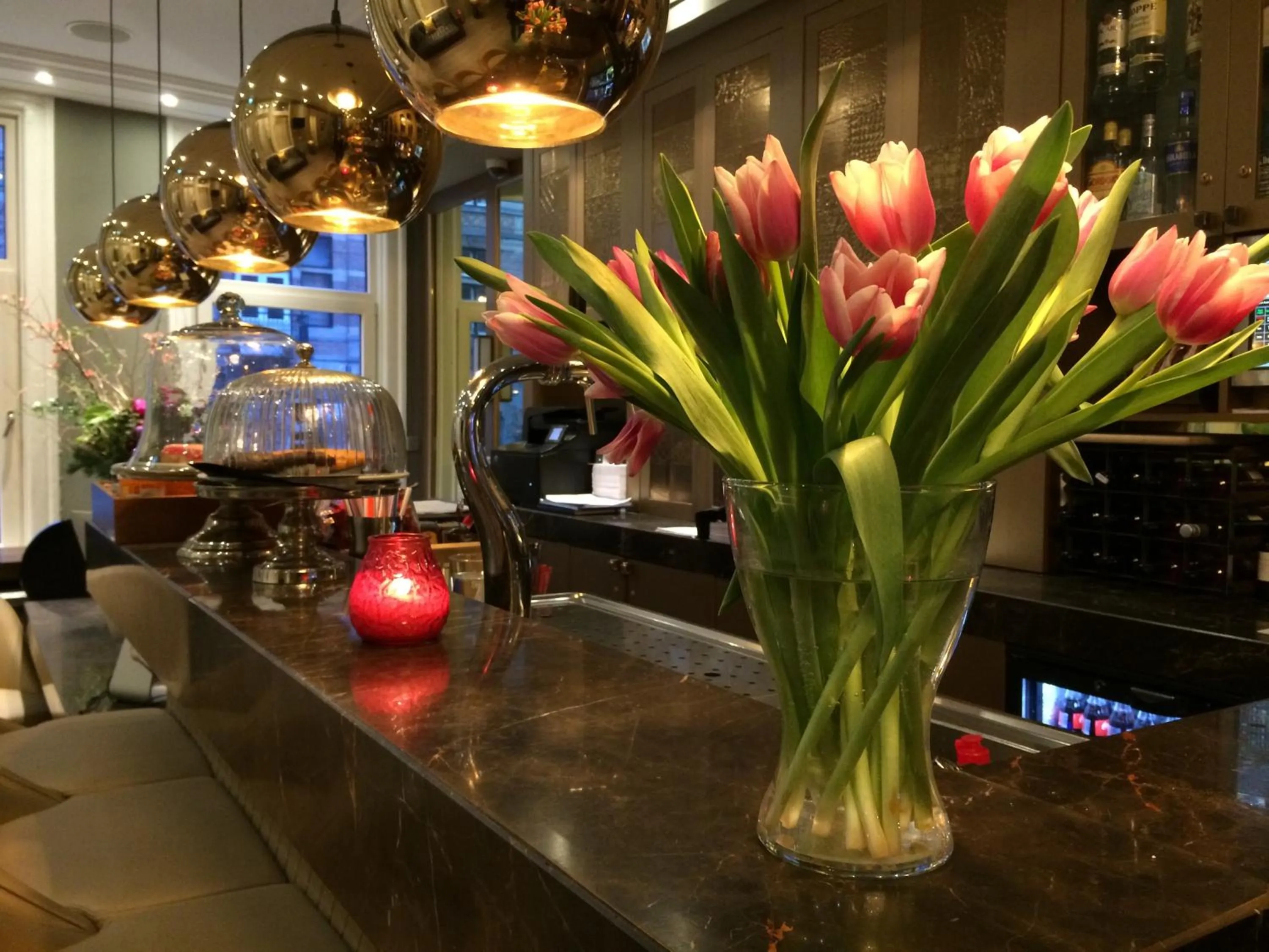 Lobby or reception in Apple Inn Hotel